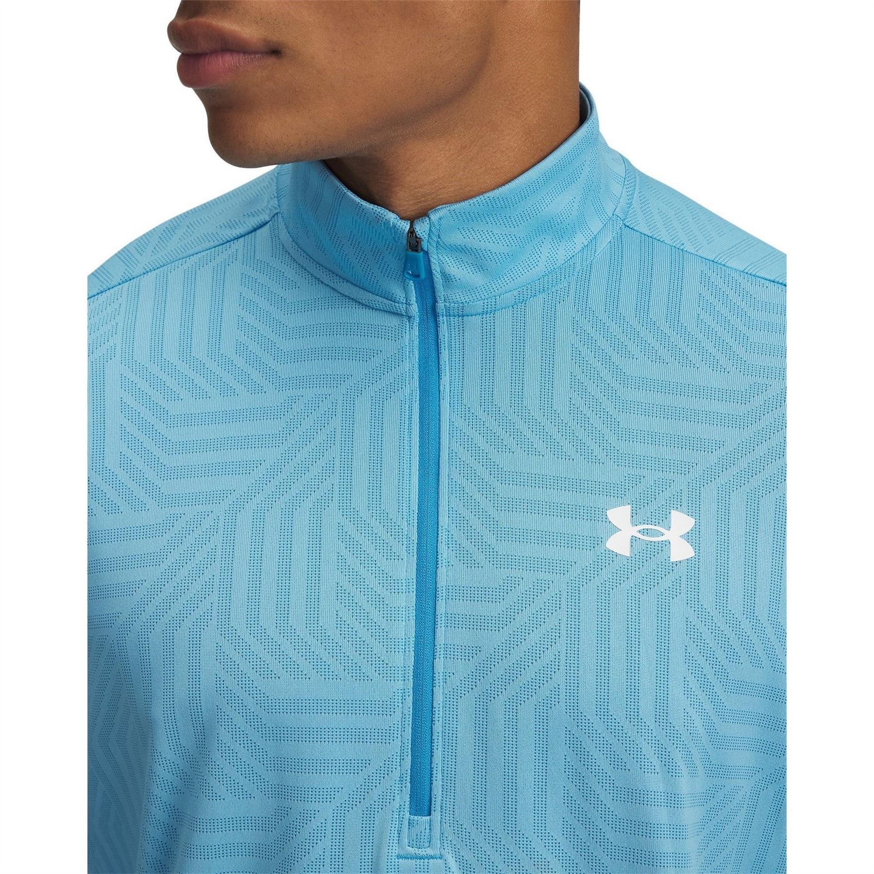 Under Armour Geotessa Tech Zip Neck Long Sleeve Sweatshirt