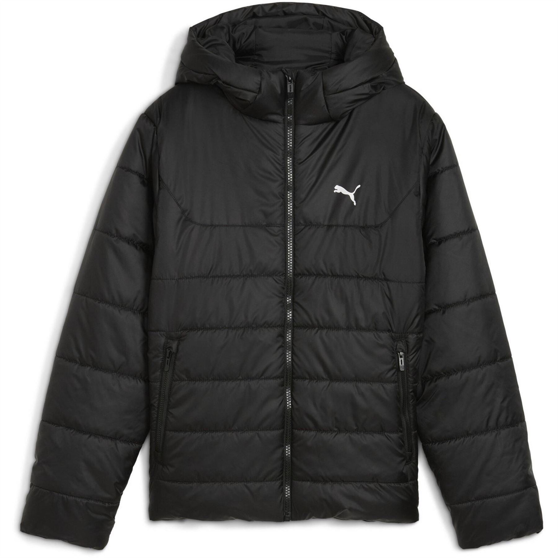 Puma PUMA Essentials Hooded Water Repellent Full Zip Padded Puffer Jacket