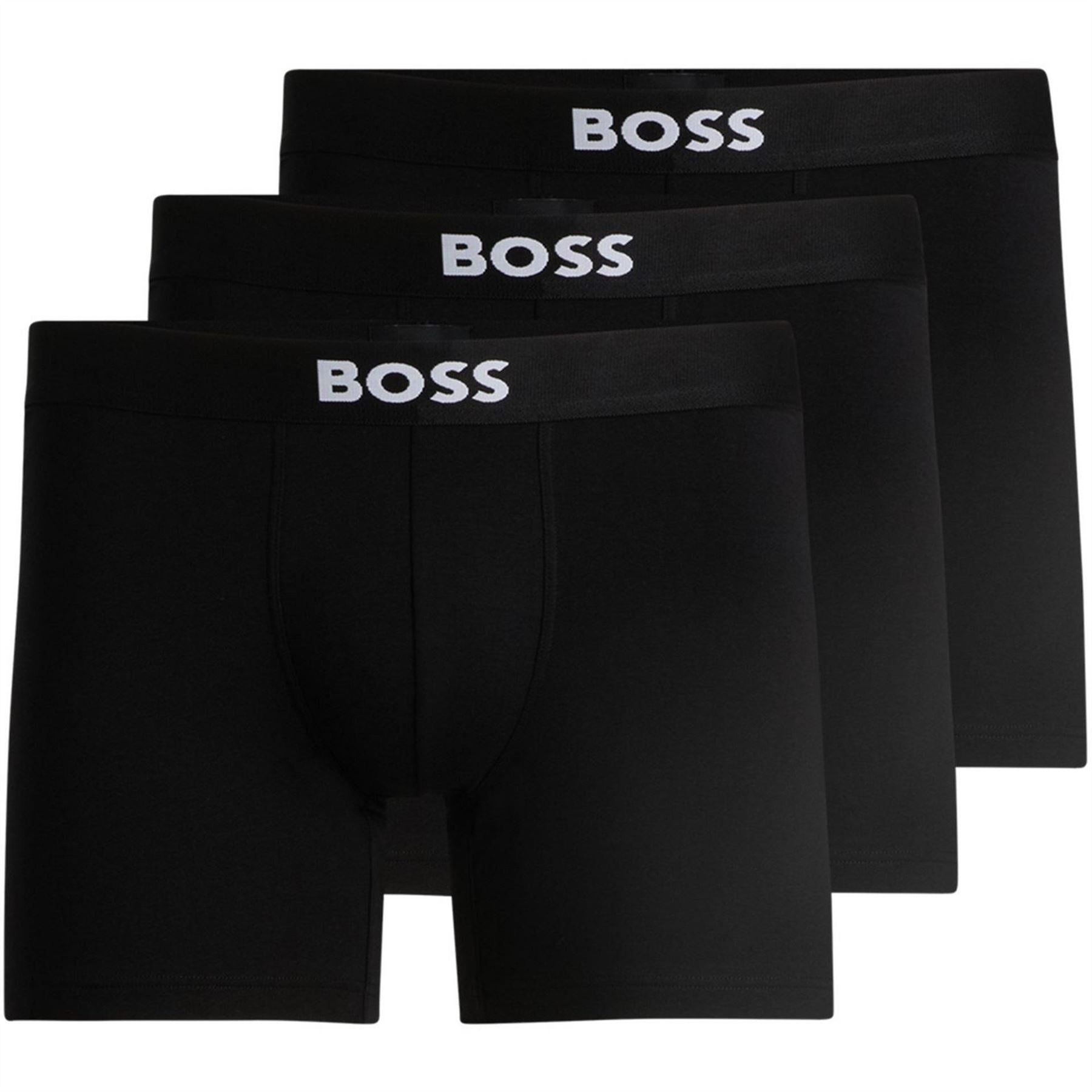 Boss Pack Of Logo Waistband Boxer Briefs