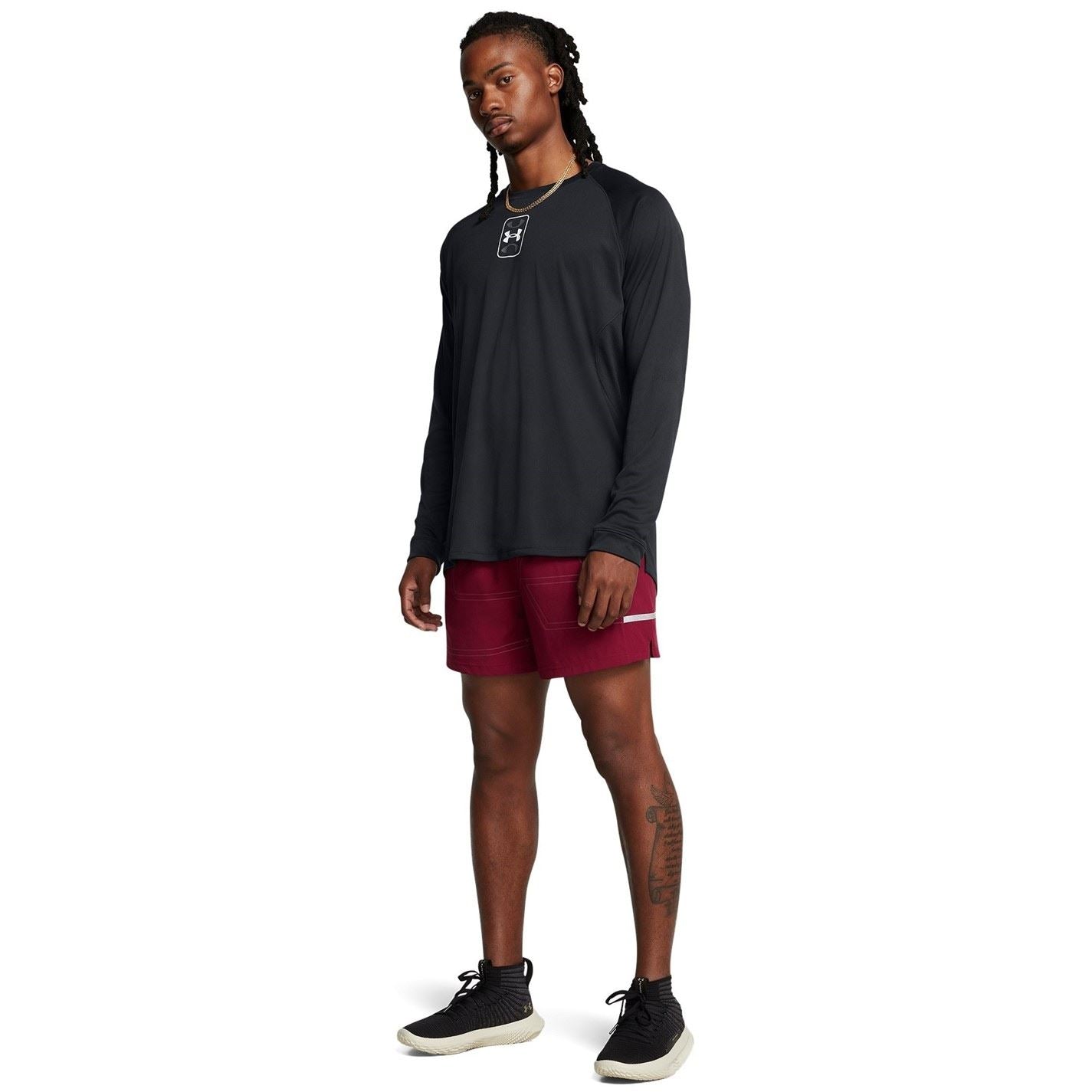 Under Armour Mens Armour Ua Zone Pro 5in Short Tracksuit Bottom