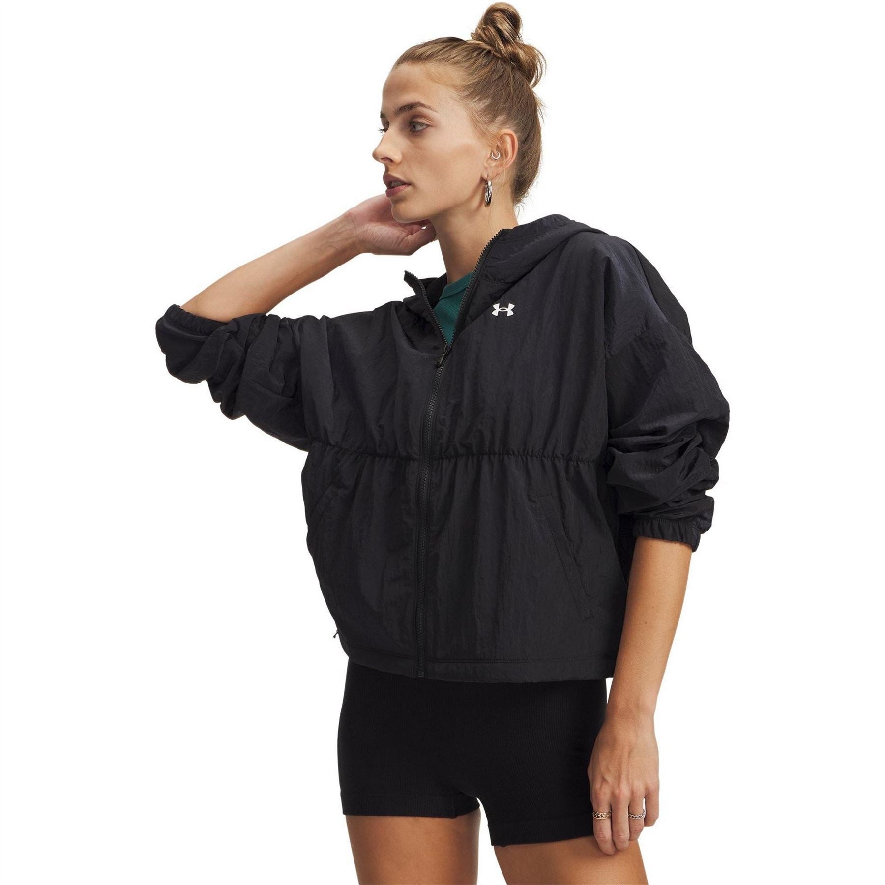Under Armour Rival Woven FulL-Zip Ld63