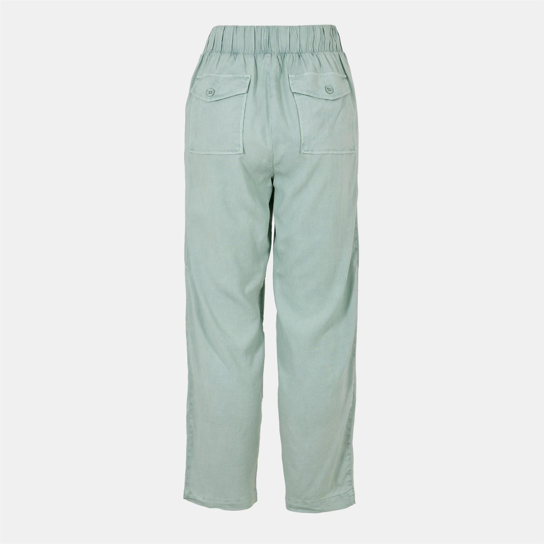 Bella Dahl Utility Solid Patterned Straight Cargo Trousers