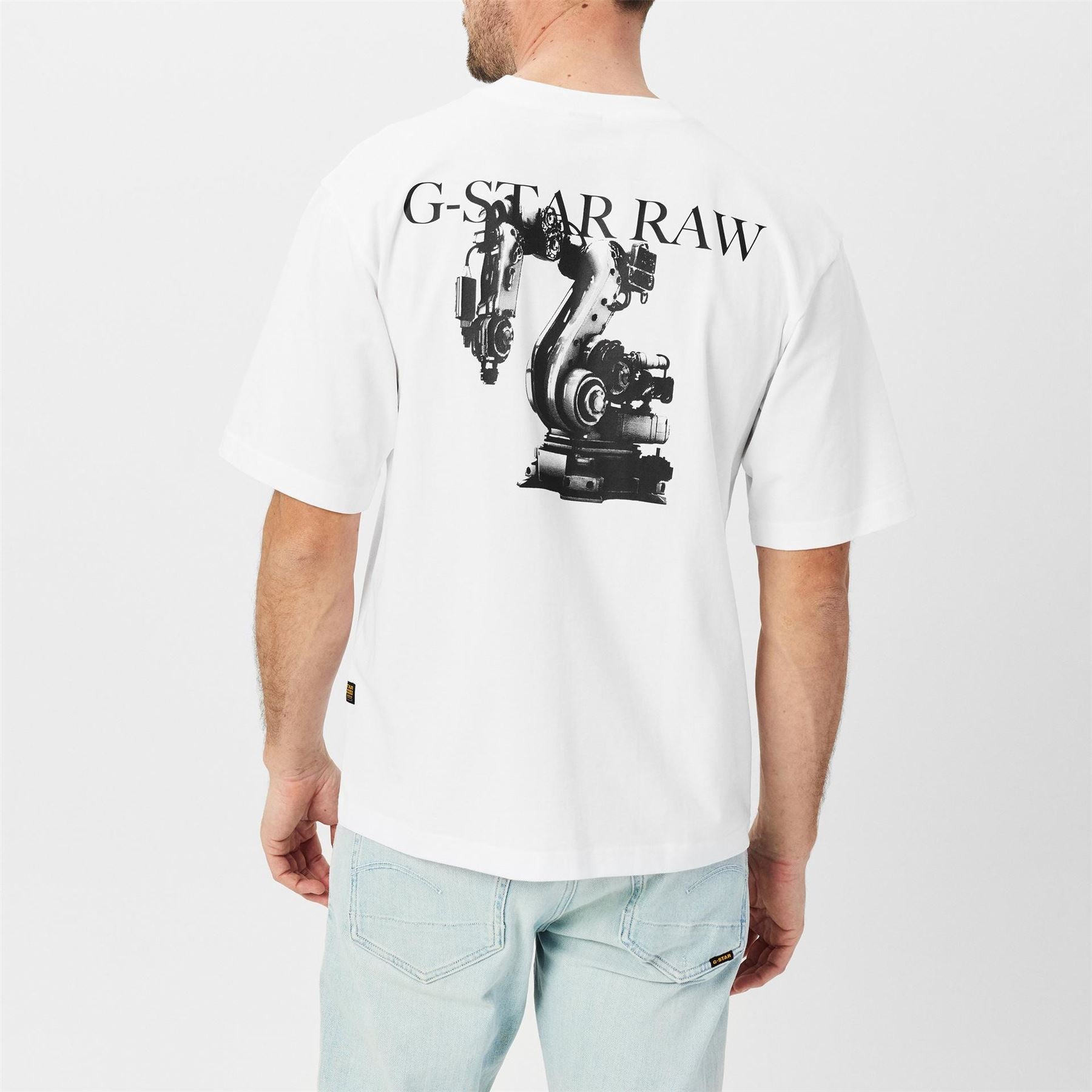 G Star Industrial Regular Fit Crew Neck T-Shirt
