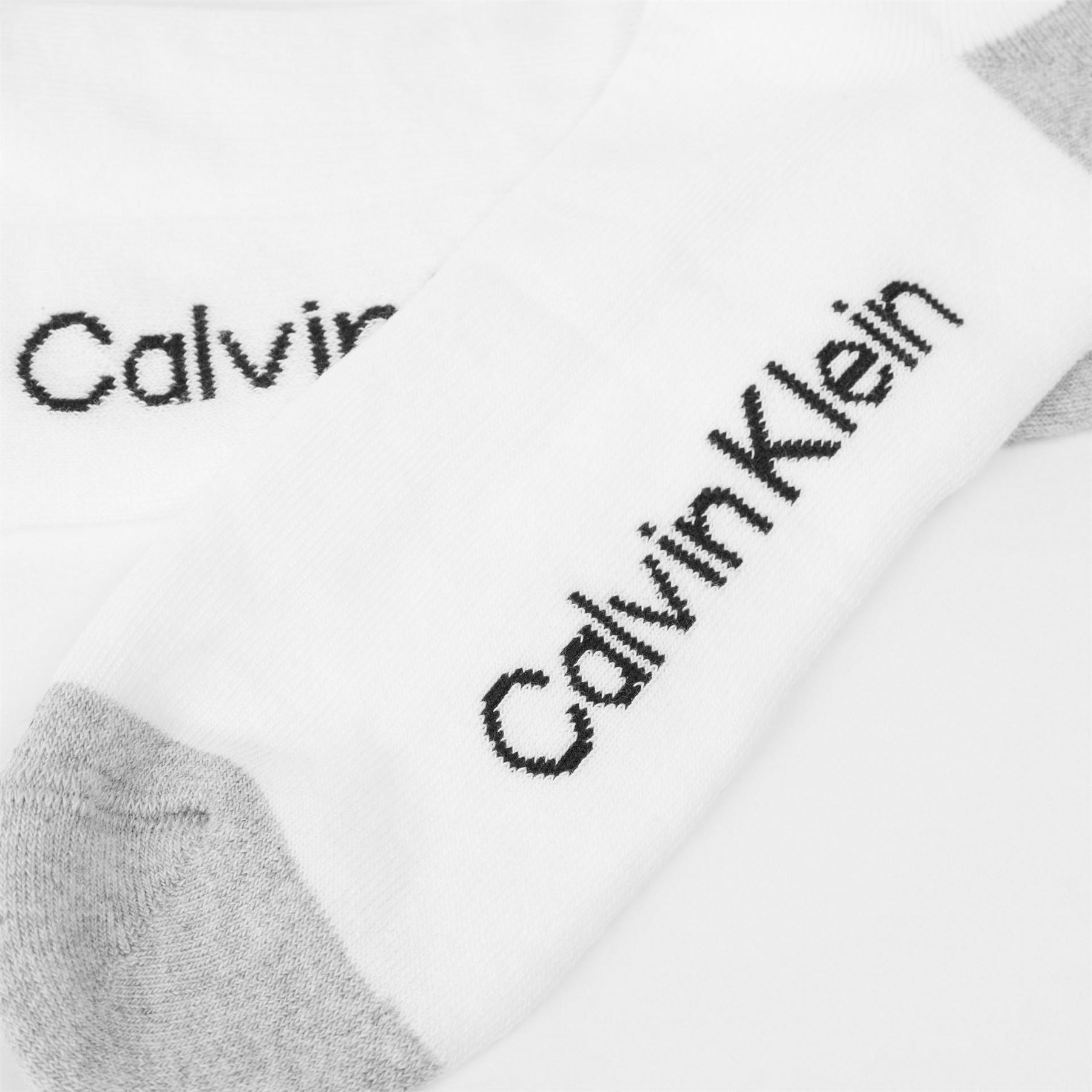 Calvin Klein Mens Trainer Socks 3 Pack
