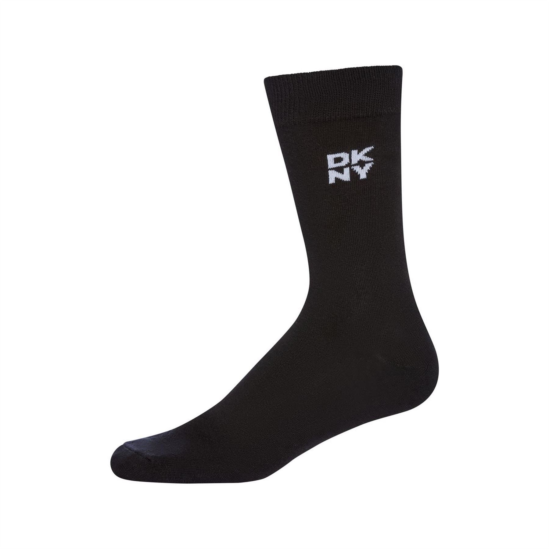 DKNY Mens 3 Pack Gift Socks Fink