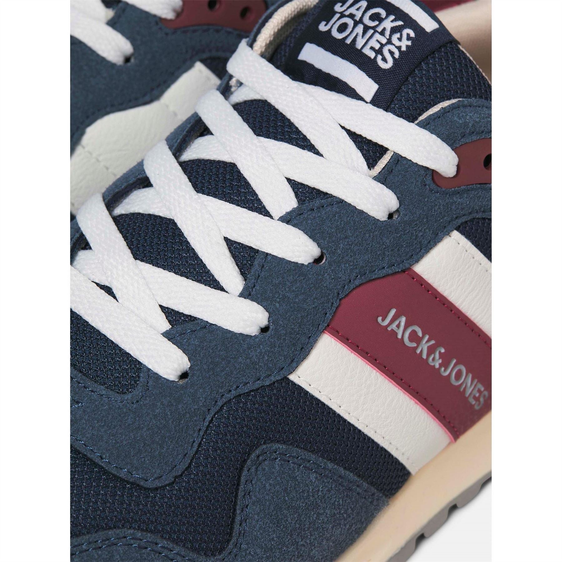 Jack and Jones Stellar Mesh Low Top Trainers