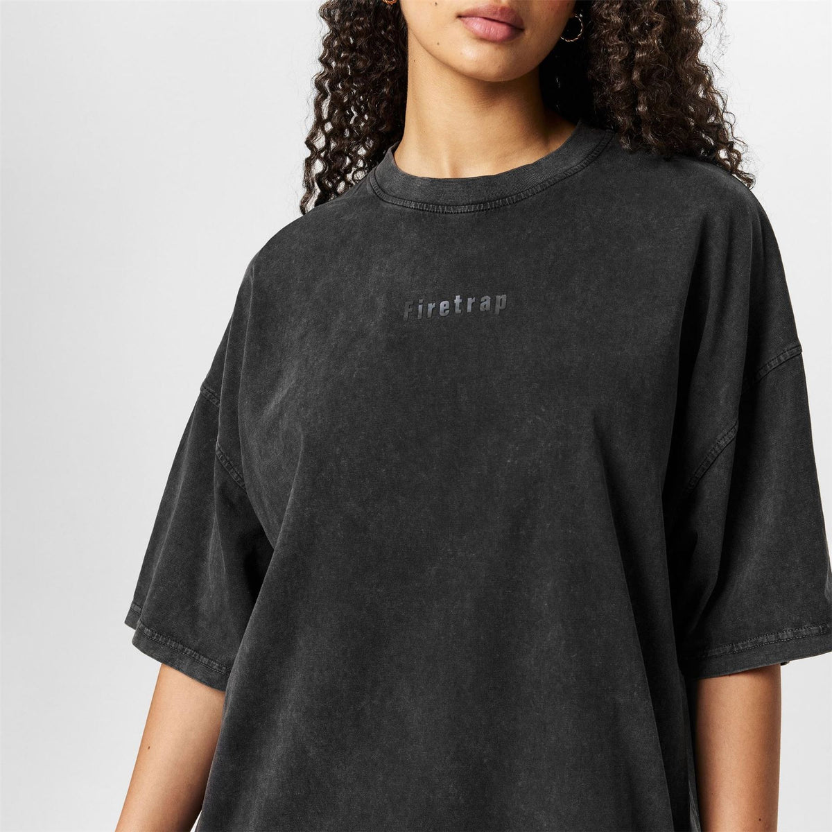 Firetrap Wash Boxy T-Shirt