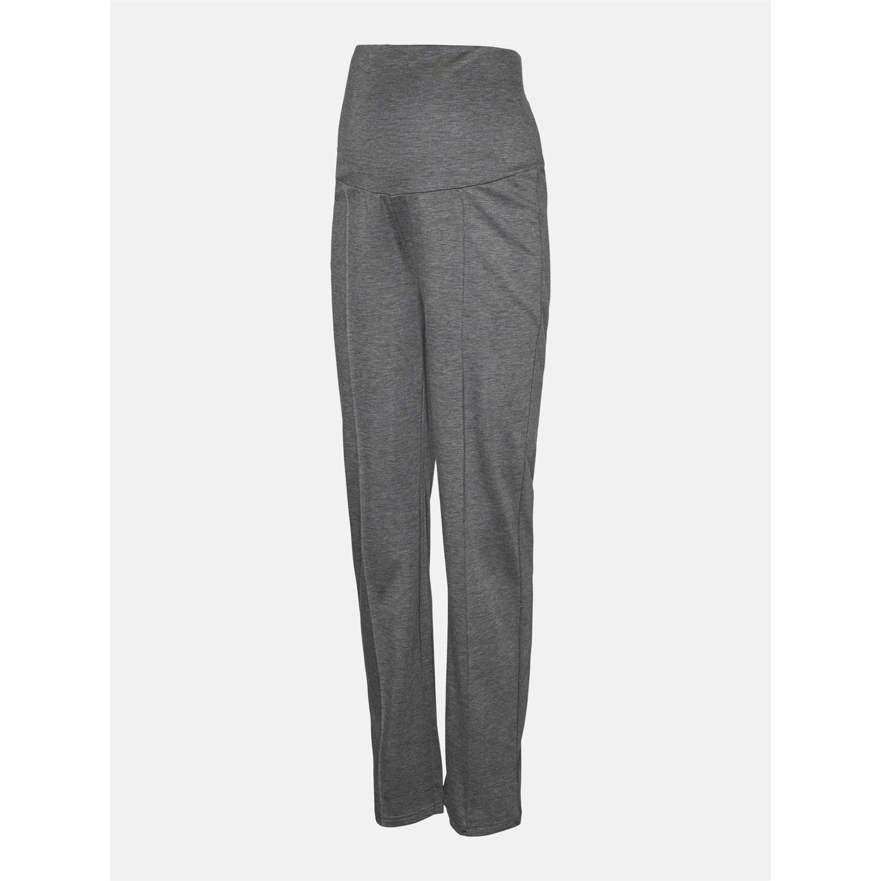 Mamalicious Mlchrissy Solid Patterned Straight Sweatpants