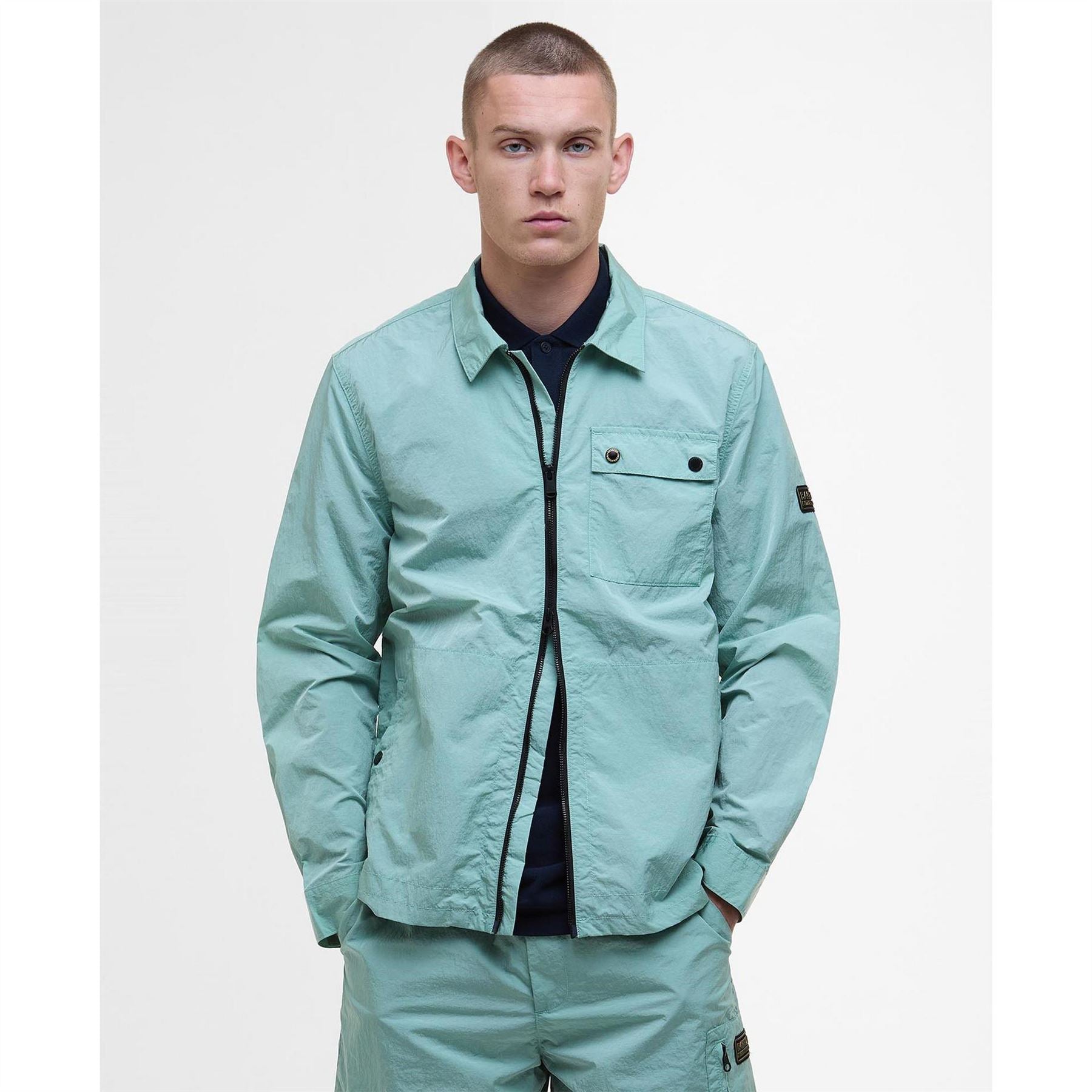 Barbour International Inline Zip Through Overshirt
