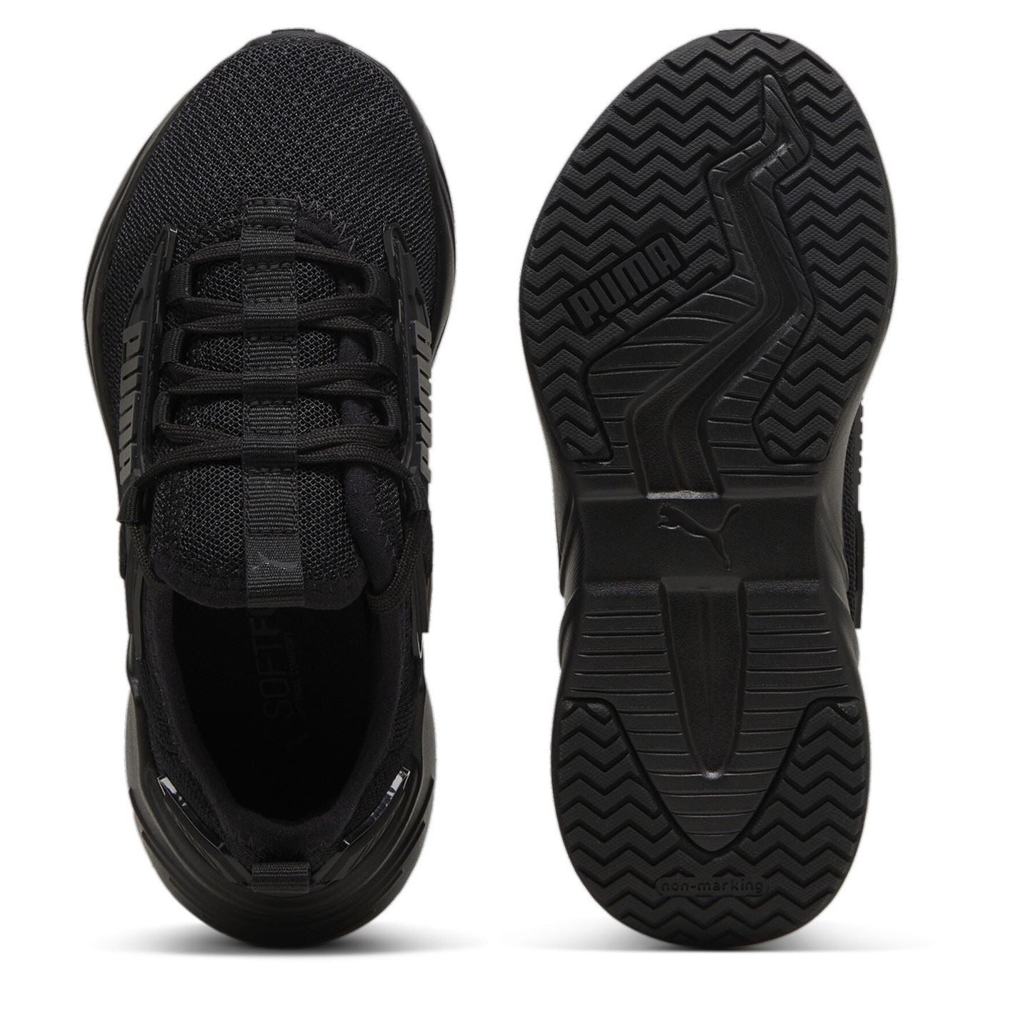 Puma Retaliate 3 Low Top Round Toe Flat Heel Sneakers