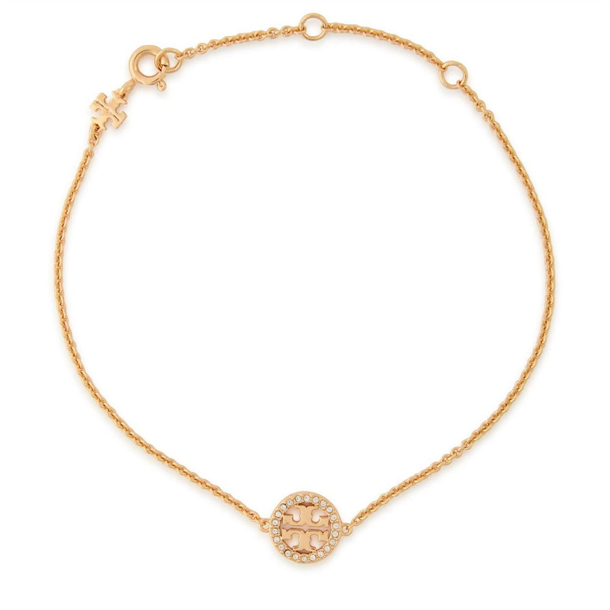Tory Burch Icon Pavé Chain Brace