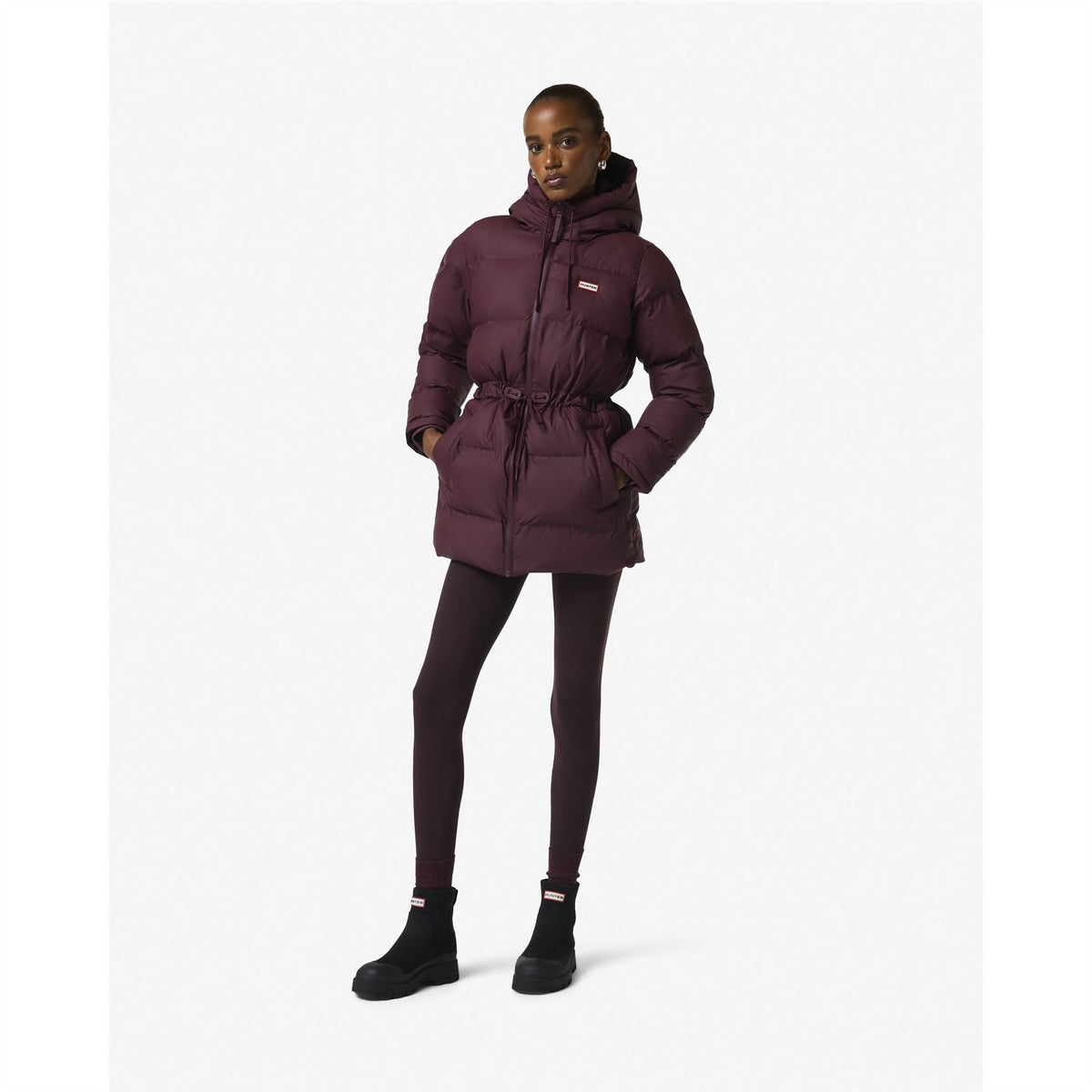 Hunter Sonic Waterproof Short Puffer Jacket