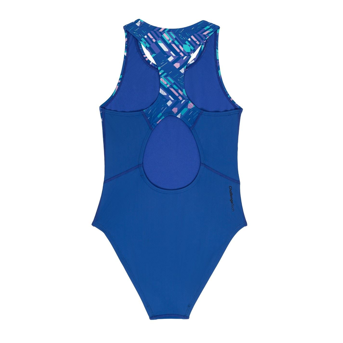 Slazenger Sports Back 1 Piece Swimsuit Juniors