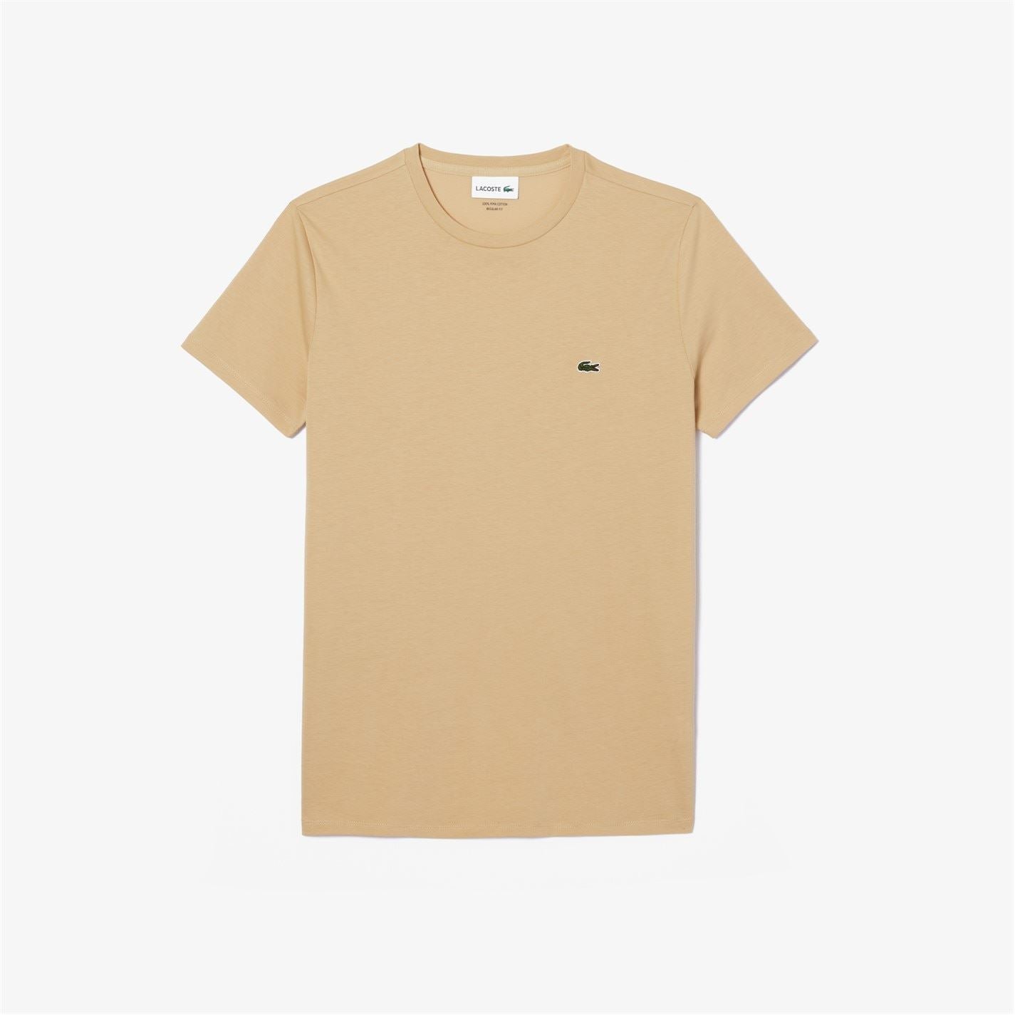 Lacoste Crocodile Logo Crew Neck Short Sleeve Jersey T-Shirt