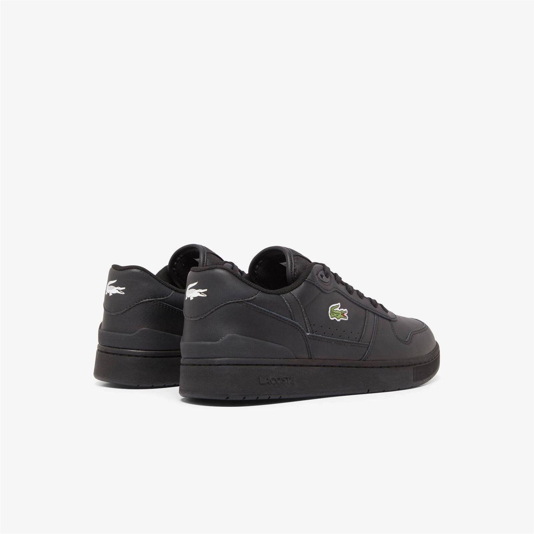 Lacoste T Clip Low Top Crocodile Print Sneakers