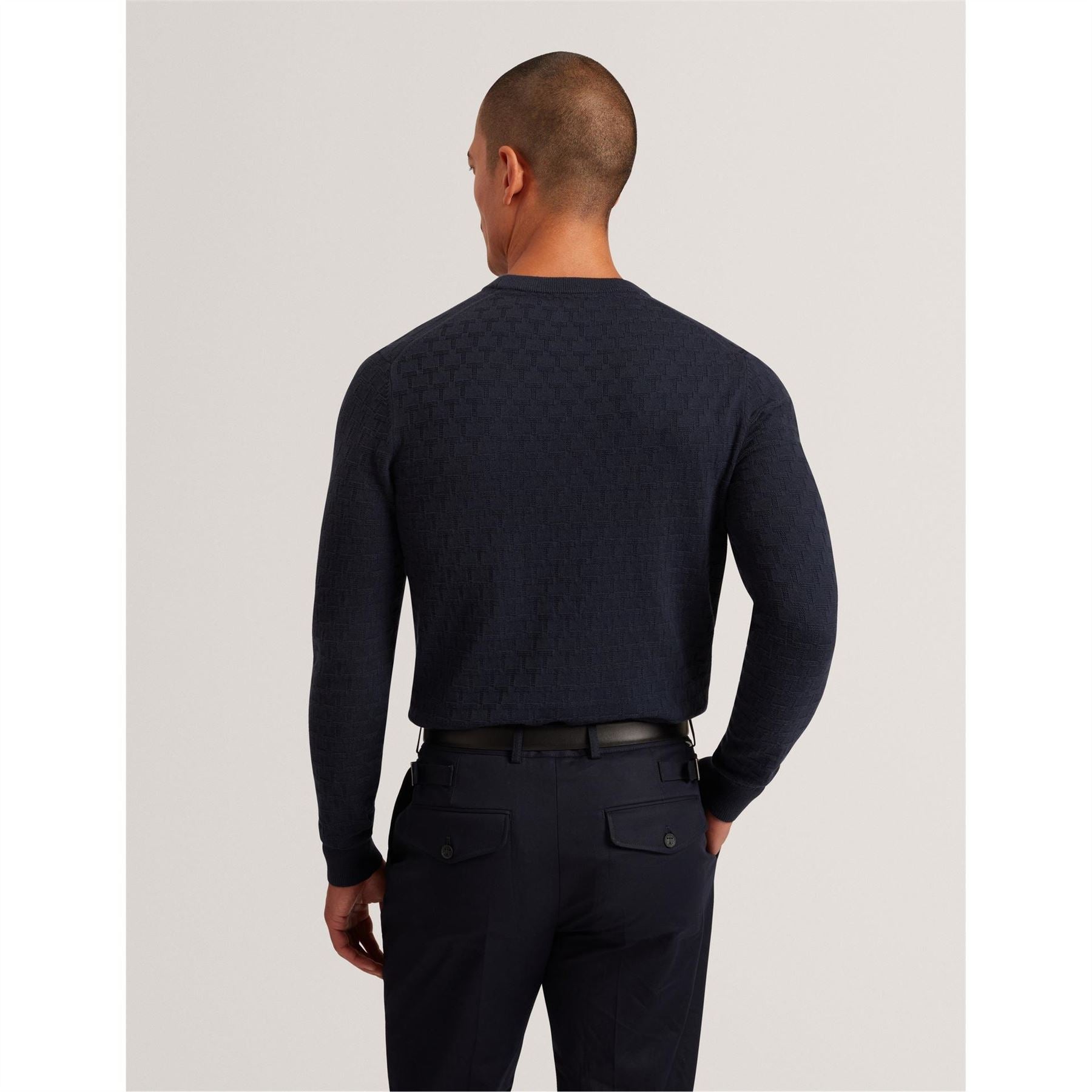 Ted Baker Stitch Crew Neck Knitted Top