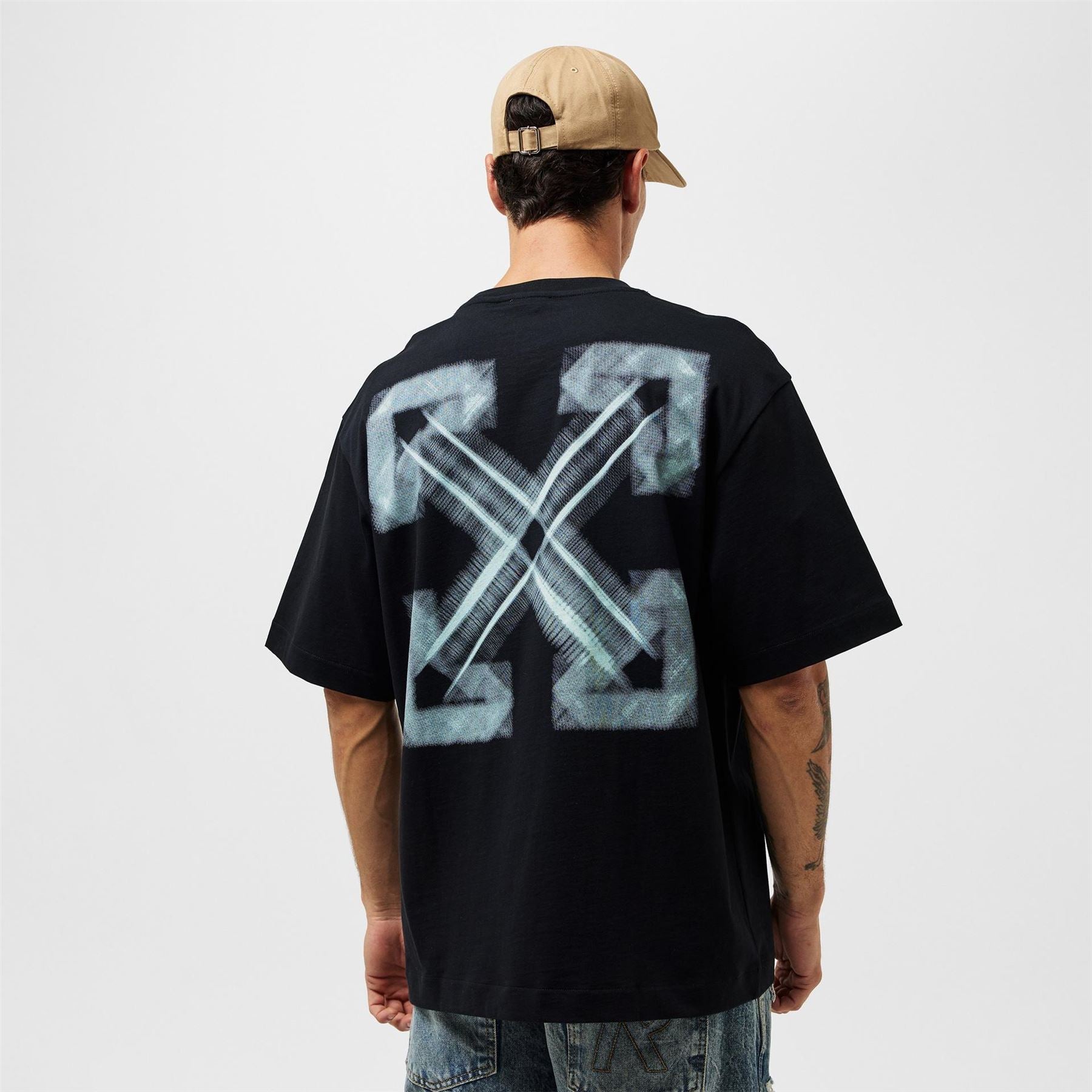 Off White Arrow Skate Regular Fit T-Shirt