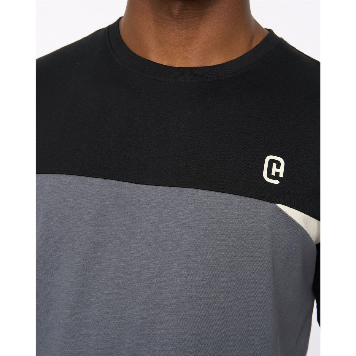 Crosshatch Castlebay Crew Neck Regular Fit Short Sleeve T-Shirt