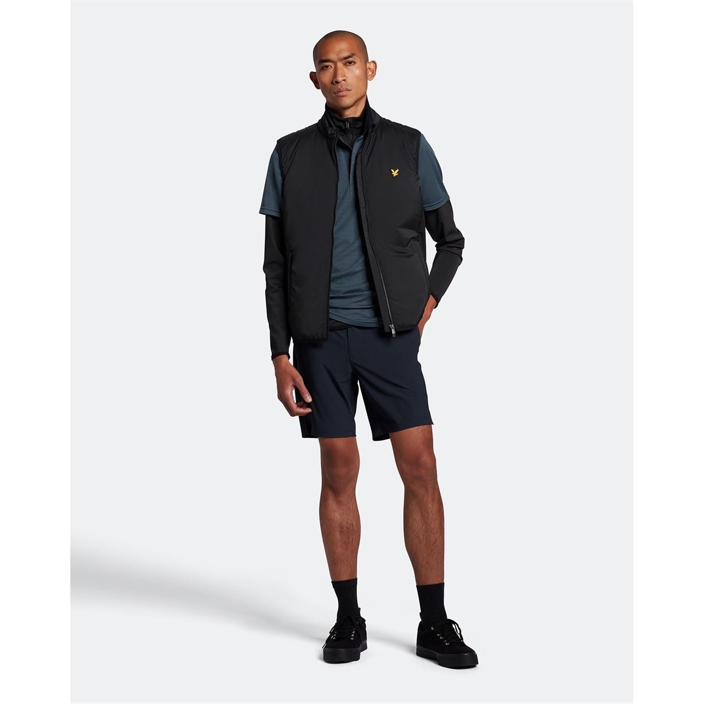 Lyle and Scott Golf Micro Regular Fit Athletic Shirt