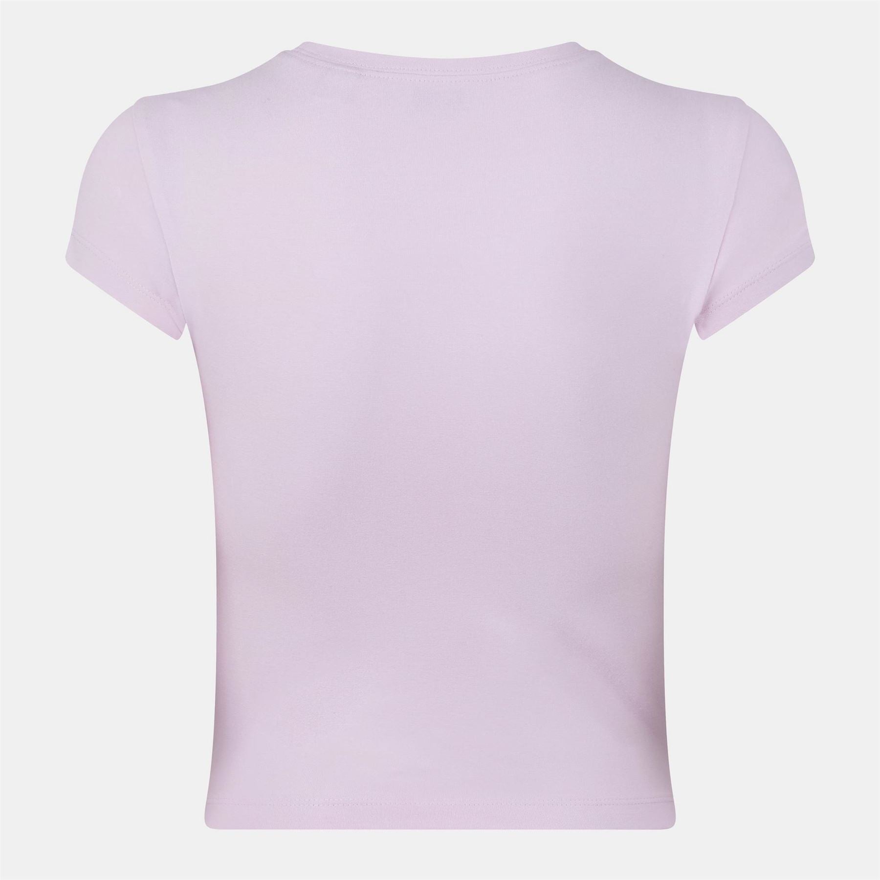 Jack Wills Cropped Slim Fit Lettering T-Shirt