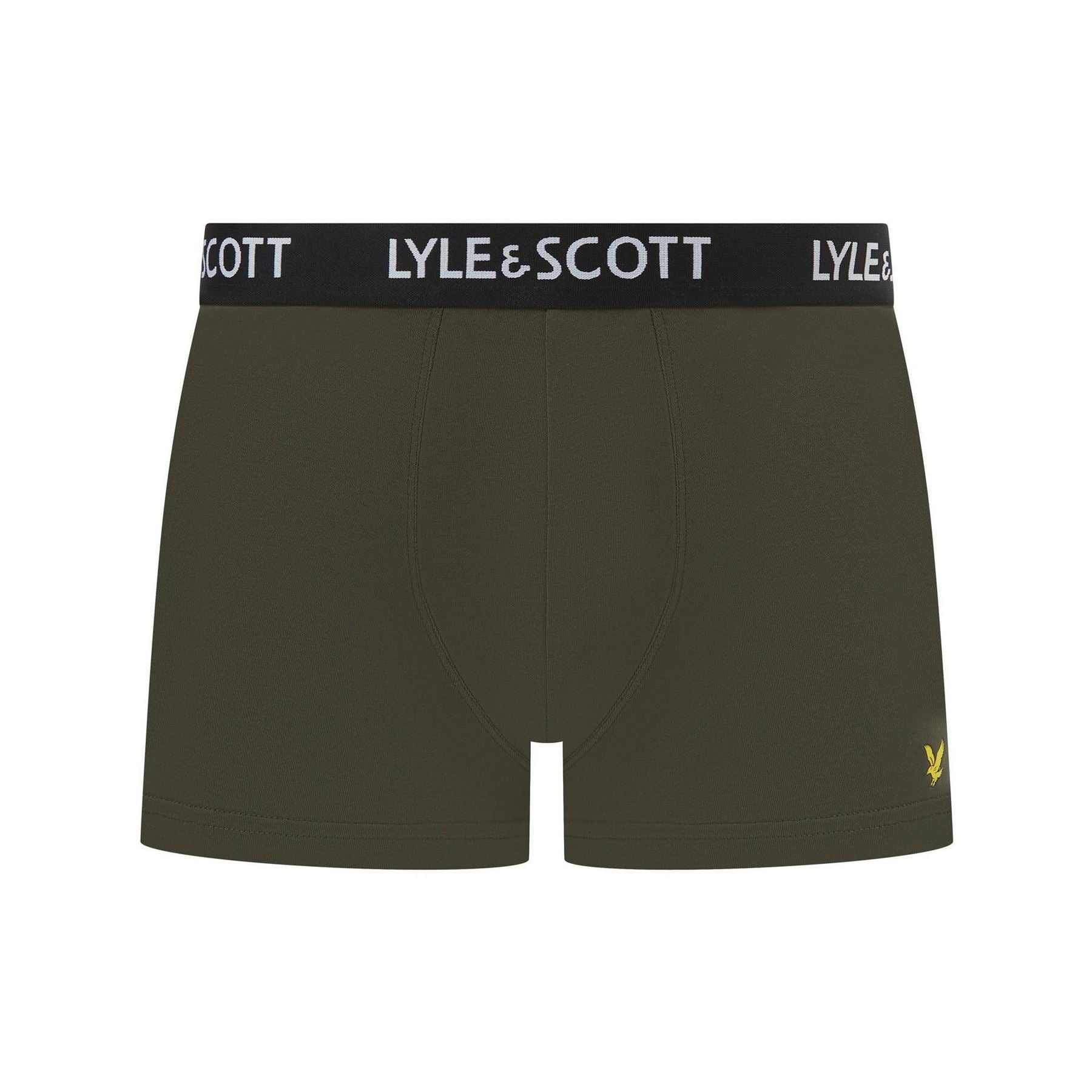 Lyle and Scott 5 Pack Plain Design Trunks