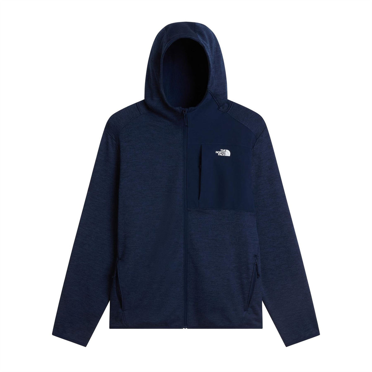 The North Face Tech Solid Full Zipper Hooded Woven Cuff Jacket