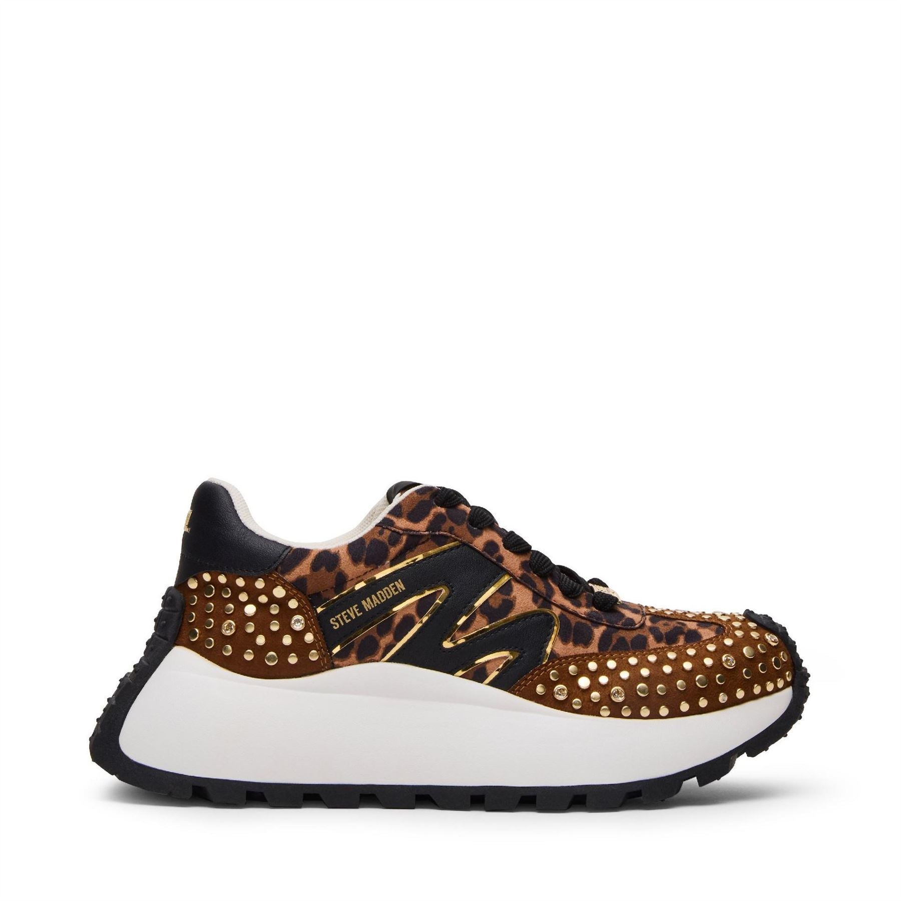 Steve Madden Supercampo S Leopard Walking Sneakers