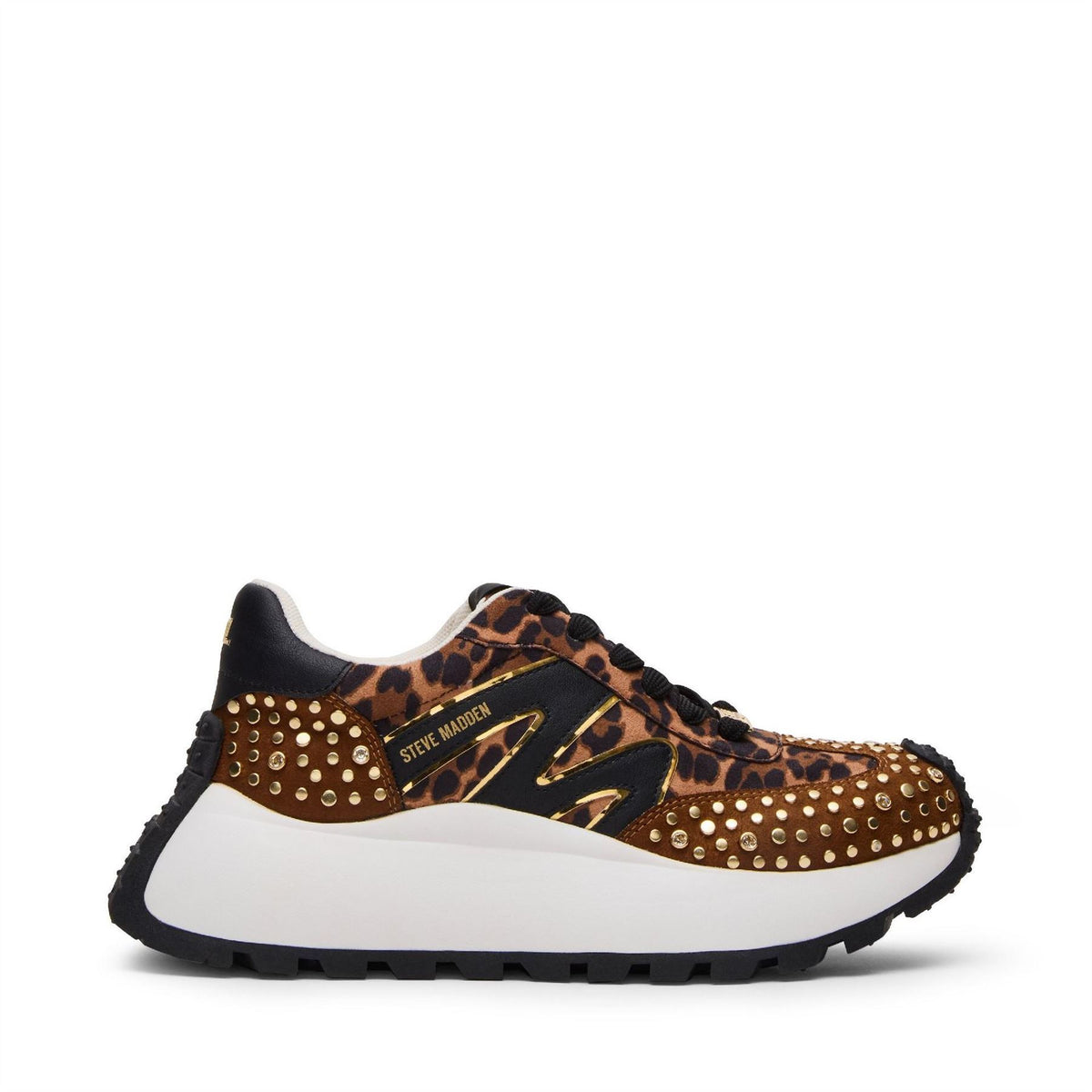 Steve Madden Supercampo S Leopard Walking Sneakers