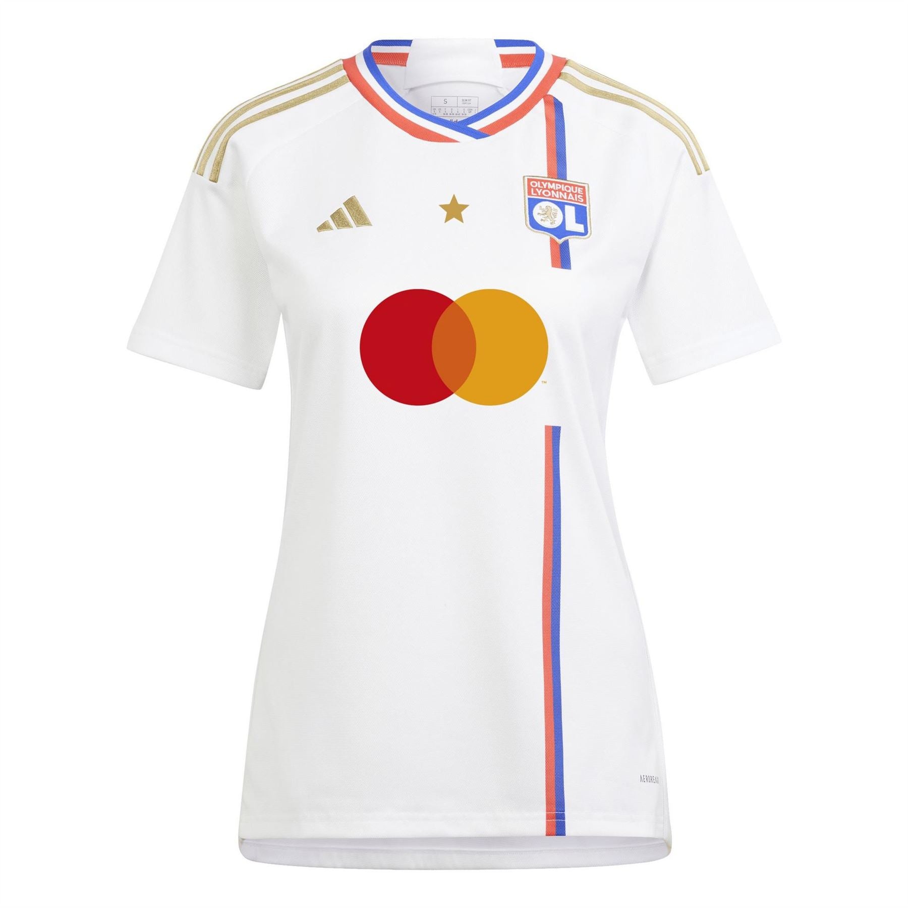 adidas Womens Olympic Lyon Home Shirt 23 24
