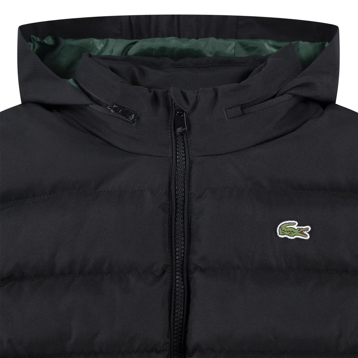 Lacoste Insulated Water Repellent Short Puffer Jacket