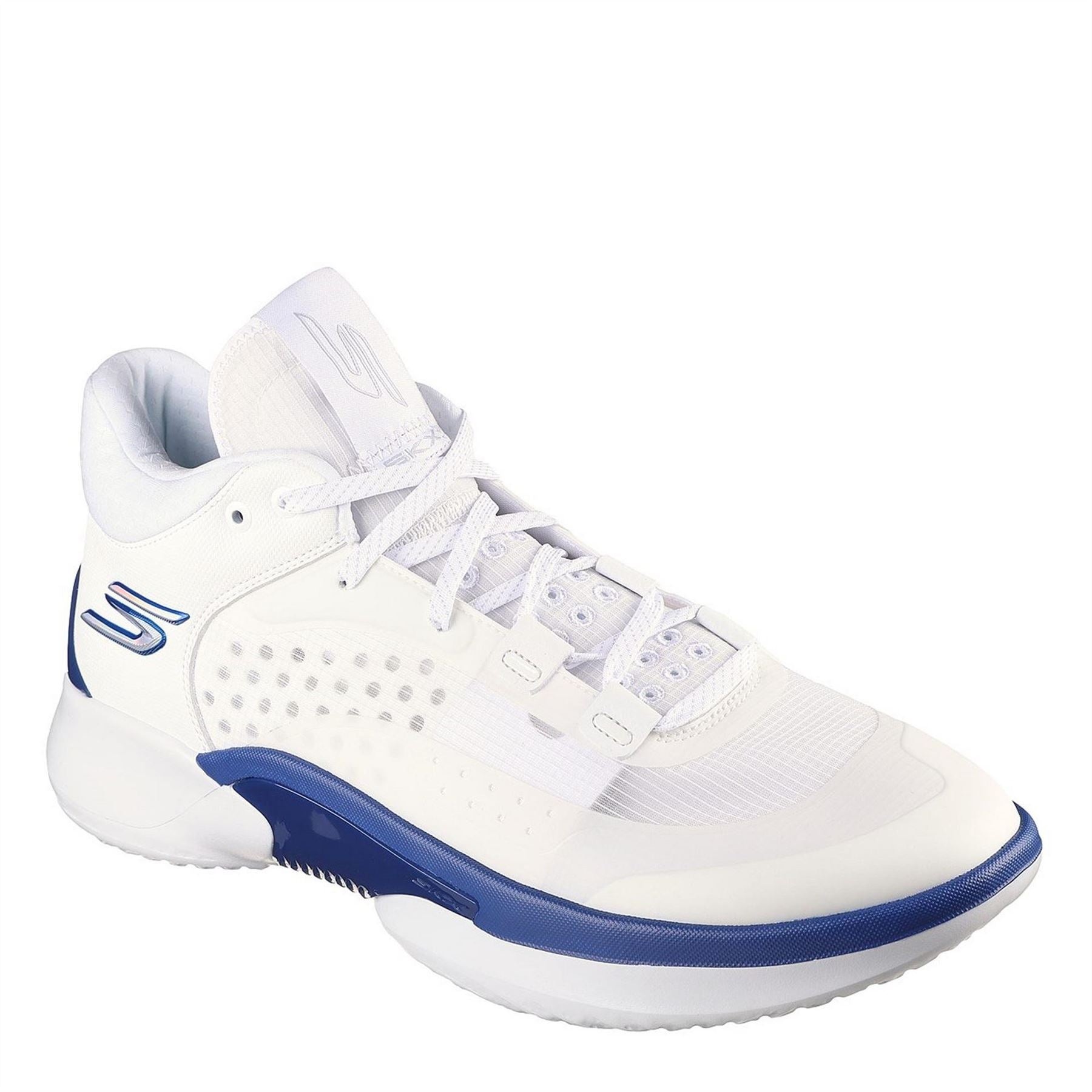 Skechers Junior Resagrip Speckled Mid Top Sneakers