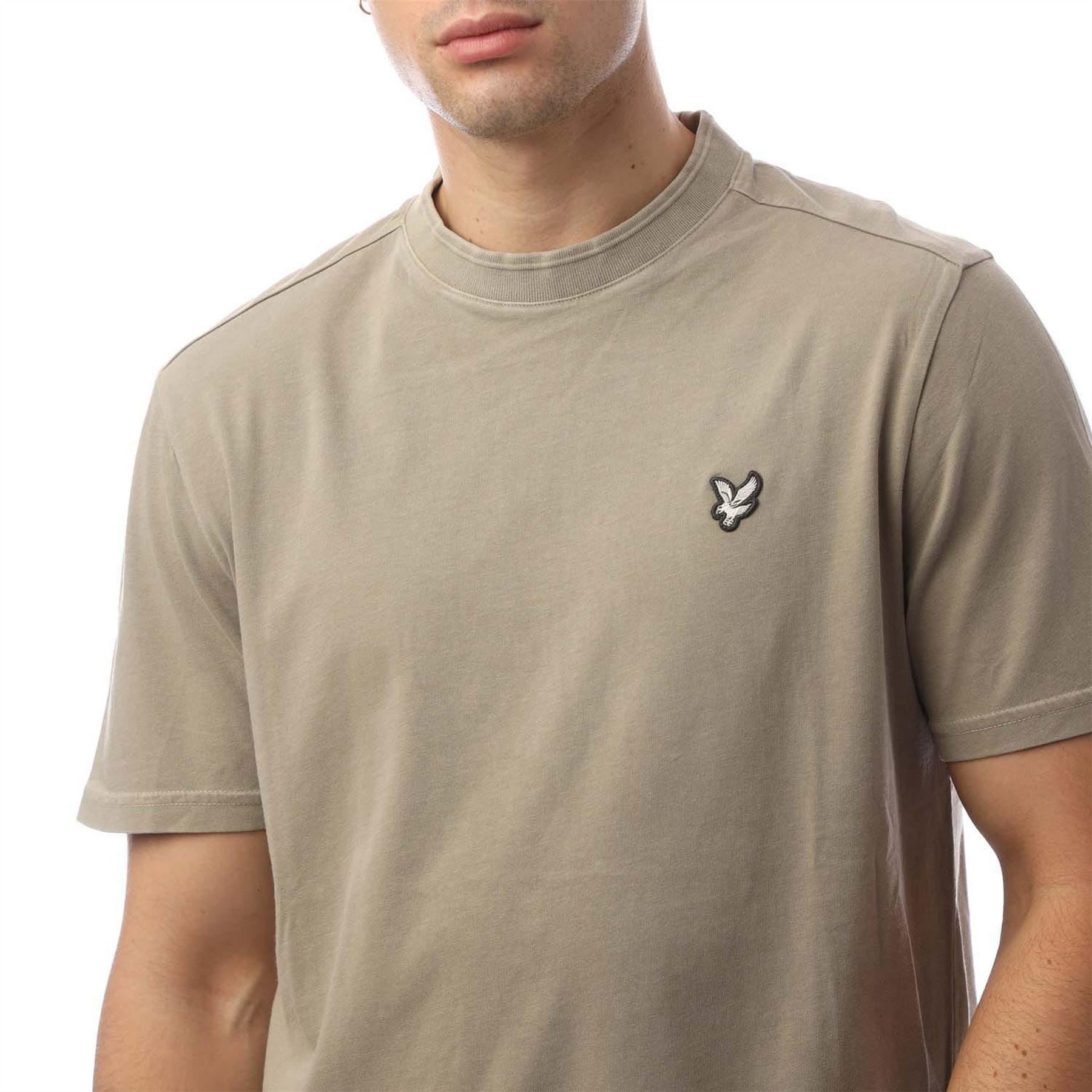 Lyle and Scott Dye Crewneck T-Shirt