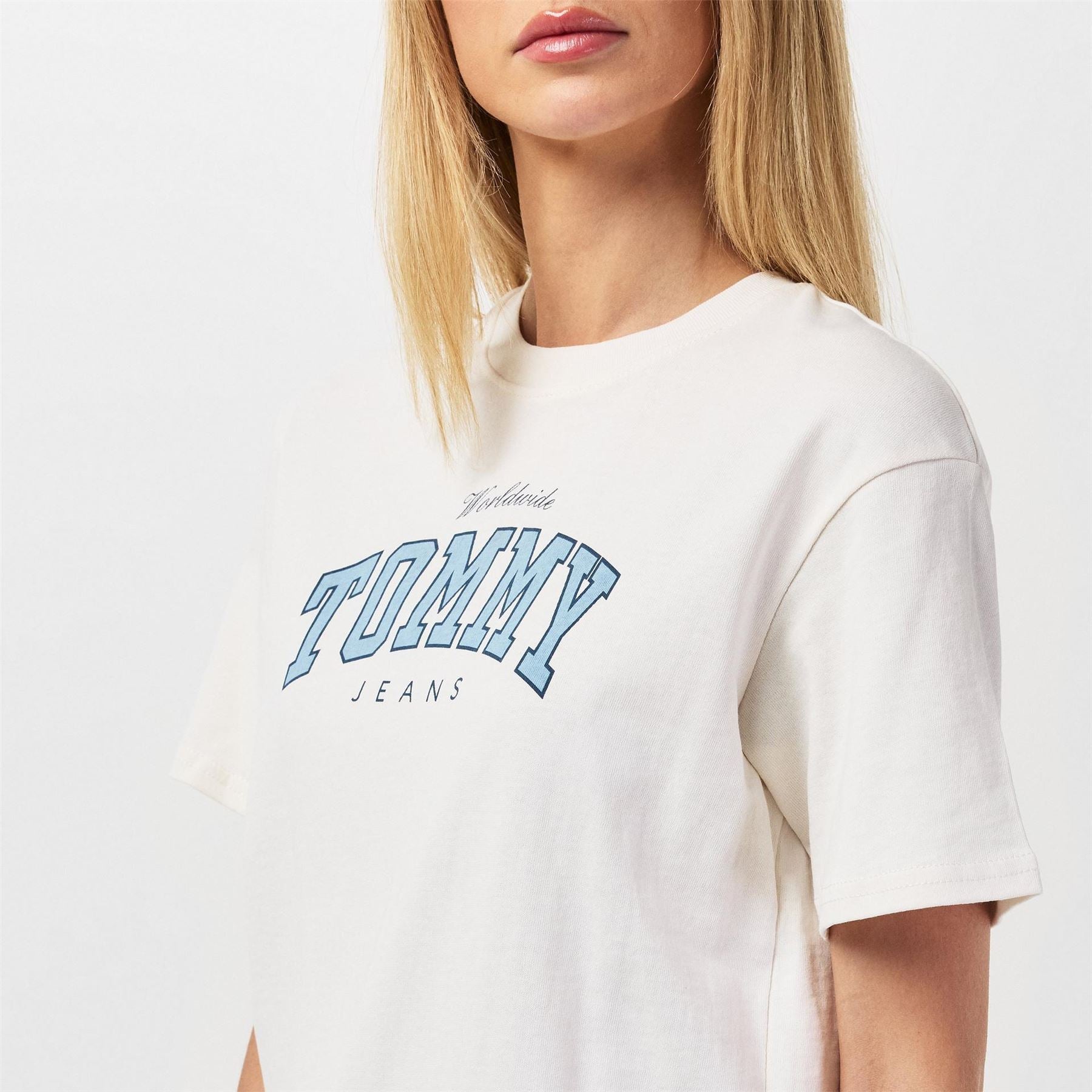 Tommy Jeans Varsity Regular Fit Lettering T-Shirt