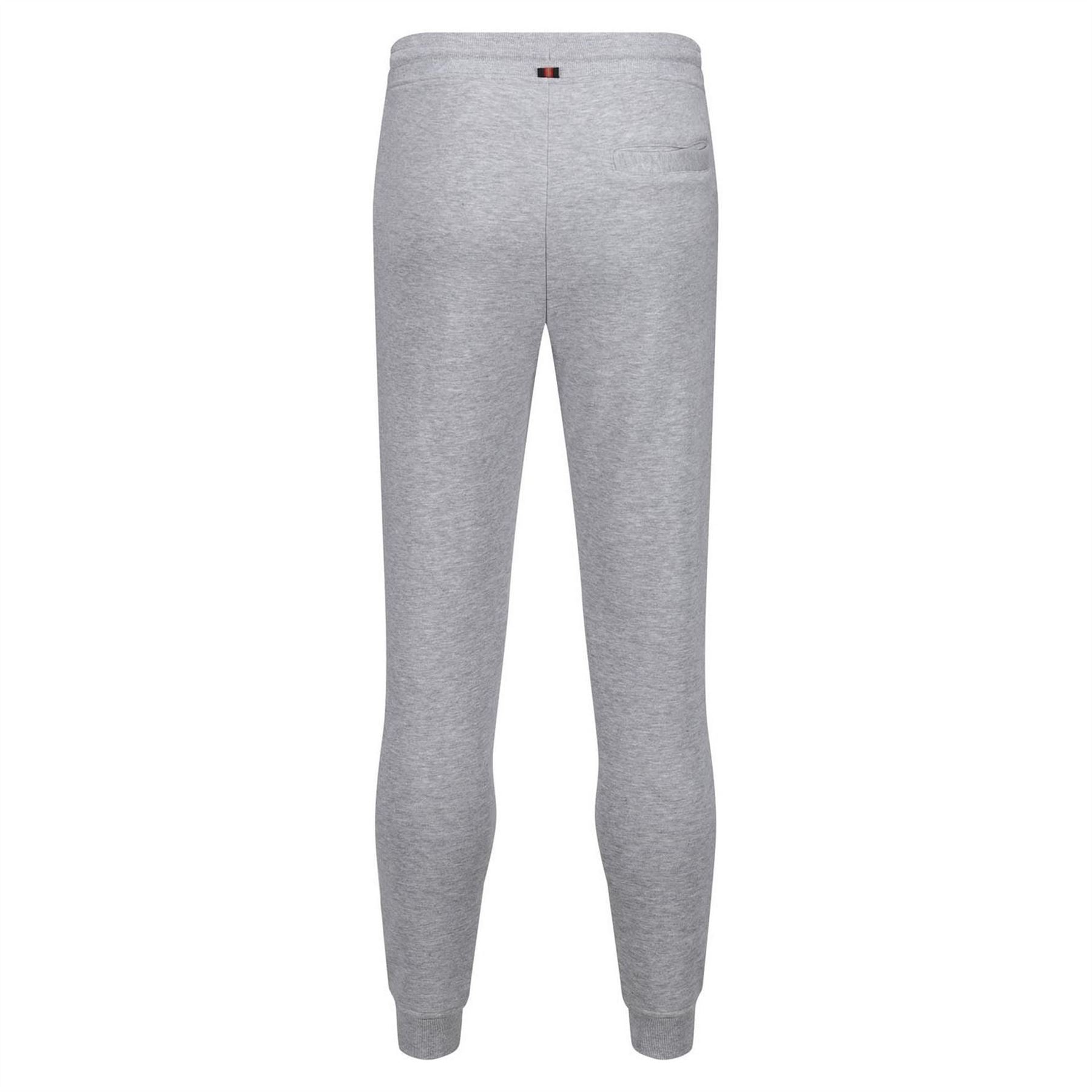 Luke Rome Solid Patterned Zipped Pocket Slim Joggers