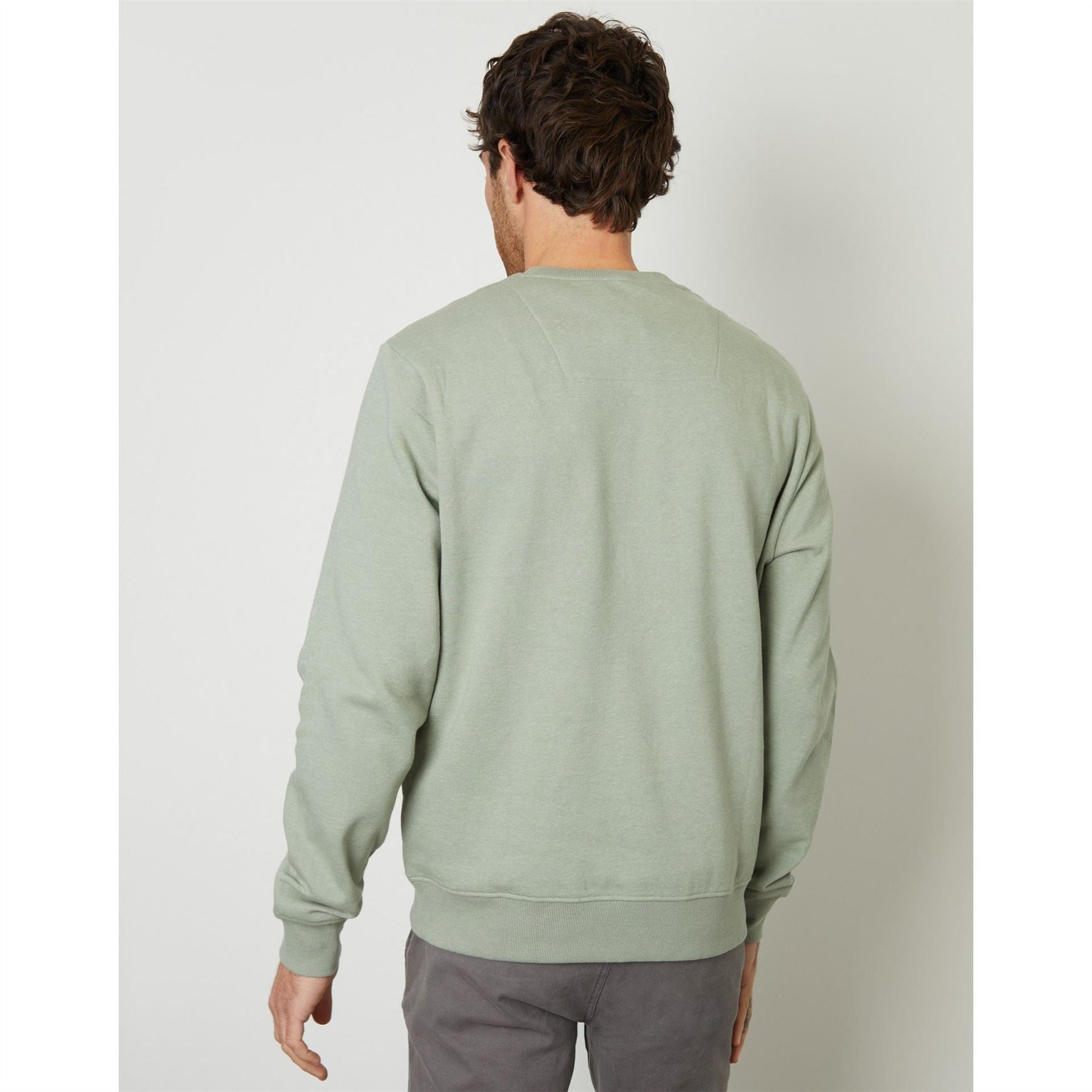 Threadbare Regular Fit Crew Neck Long Sleeve Sweatshirt