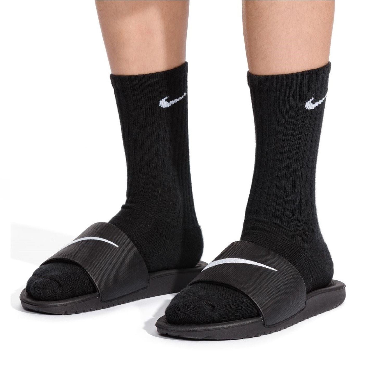 Nike Kawa Little Big Kids Pool Sliders