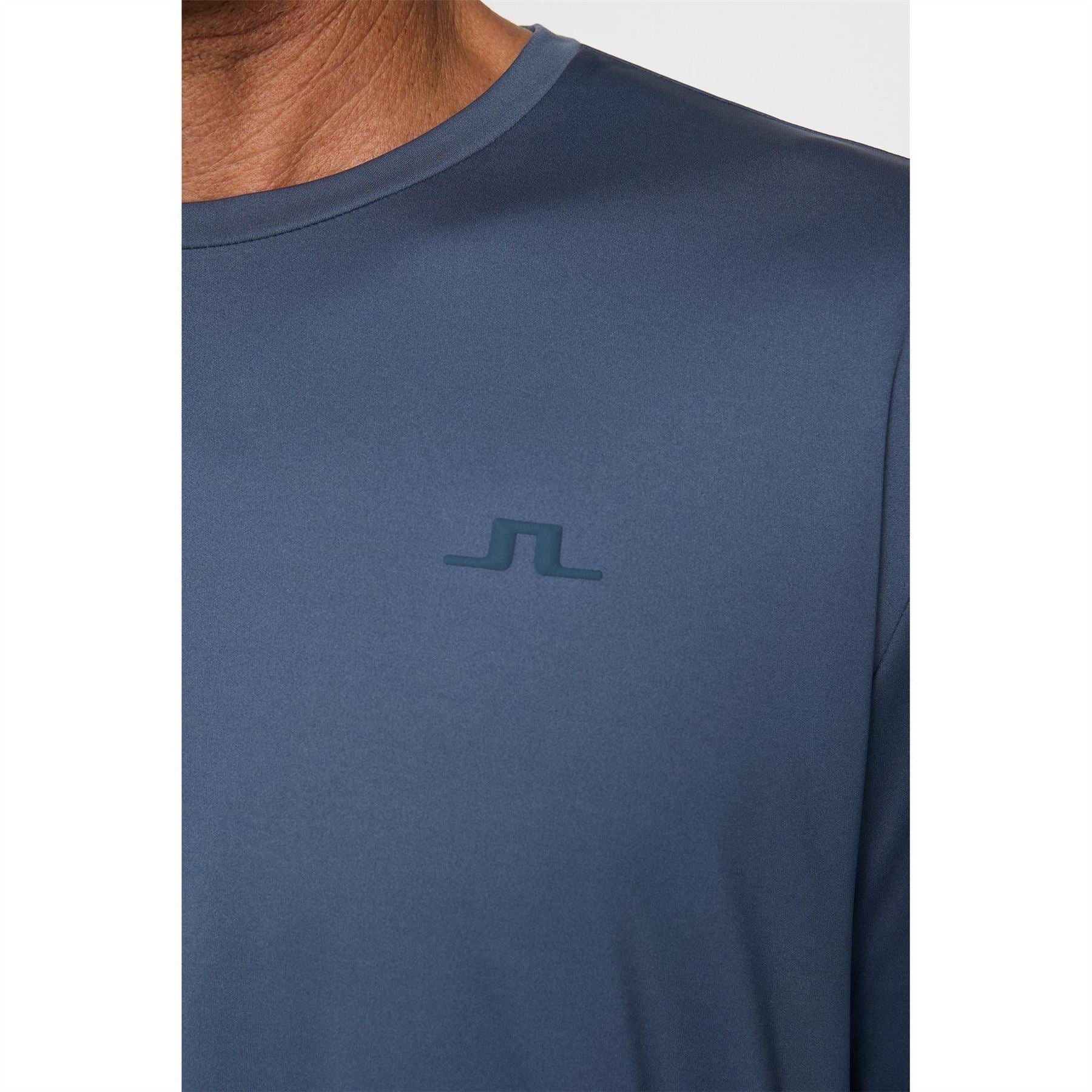 J Lindeberg Crew Neck Short Sleeve Regular Fit T-Shirt