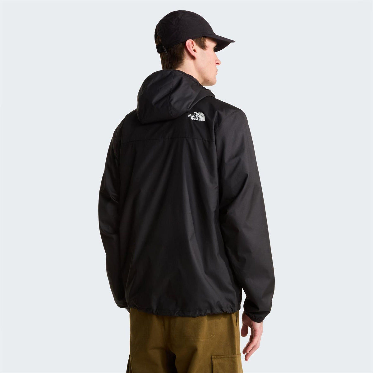 The North Face Nuketo Color Block Hooded Rain Jacket with Storm Flap