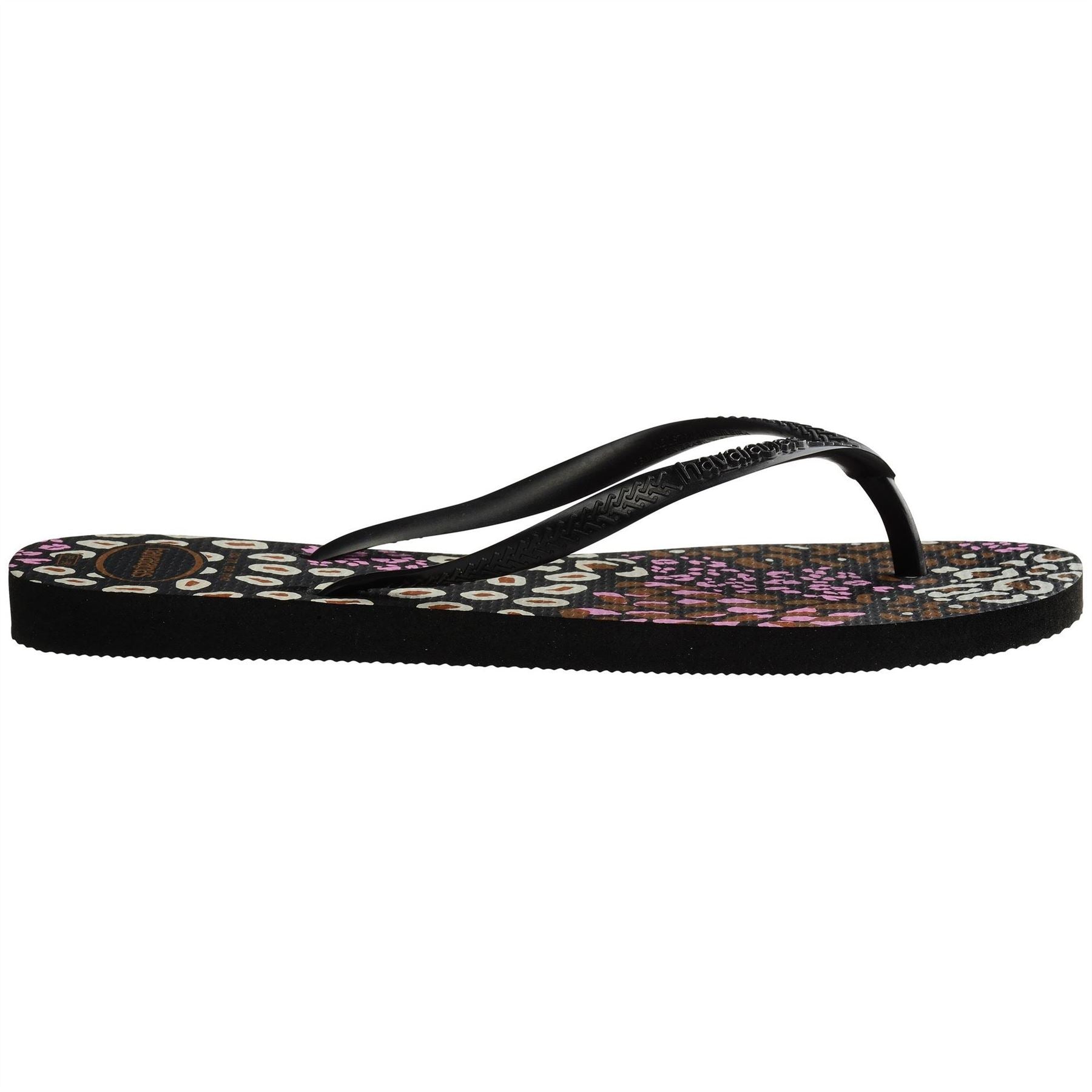 Havaianas Leopard Patterned Flip Flop Sandals