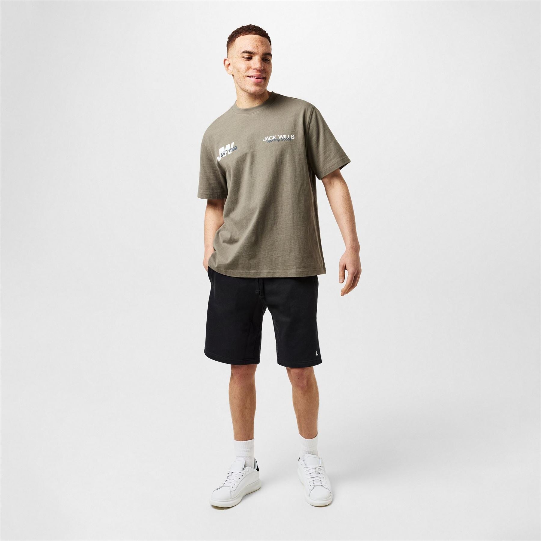 Jack Wills Regular Fit Crew Neck Text Graphic T-Shirt