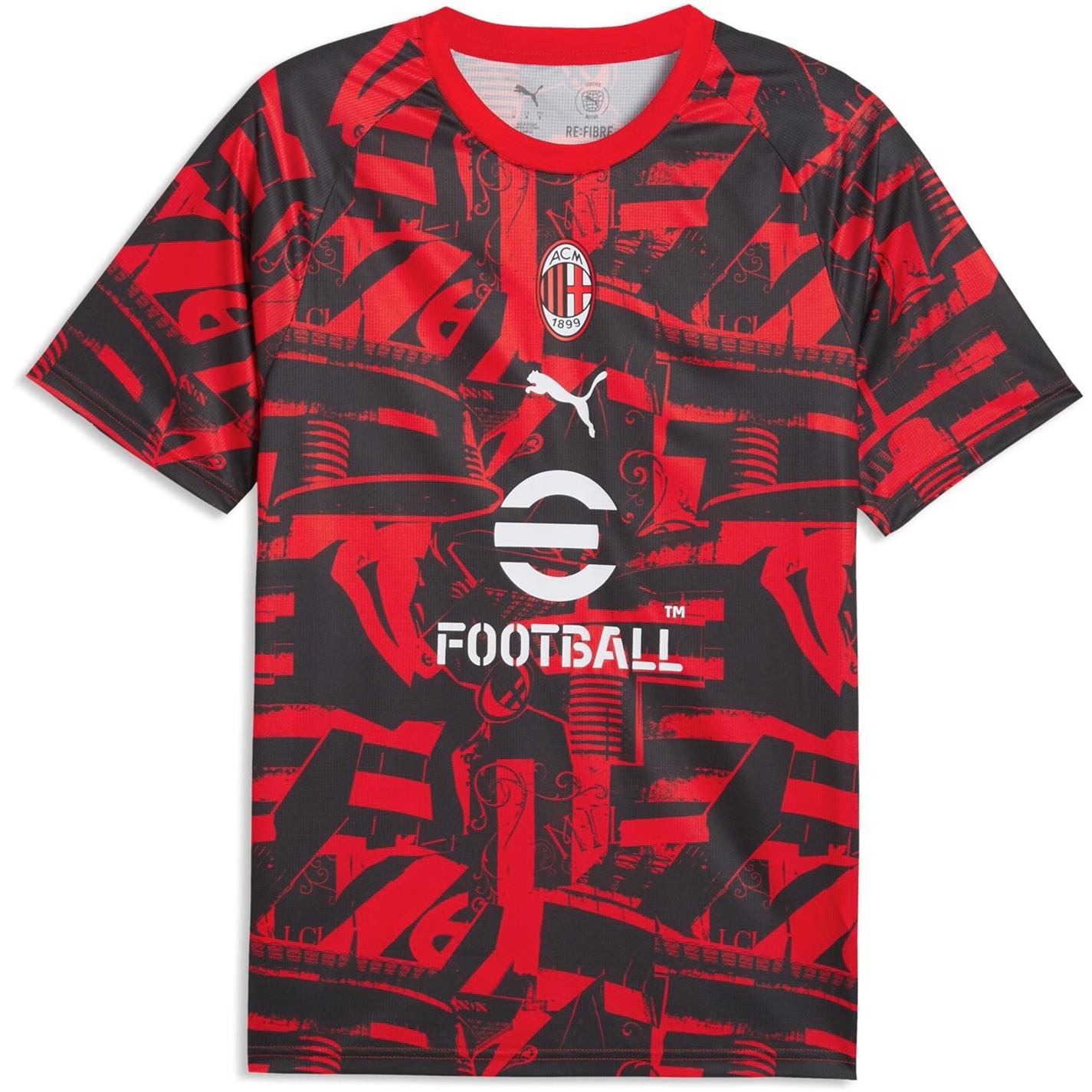 Puma Mens Milan Pre Match Shirt 2026 27