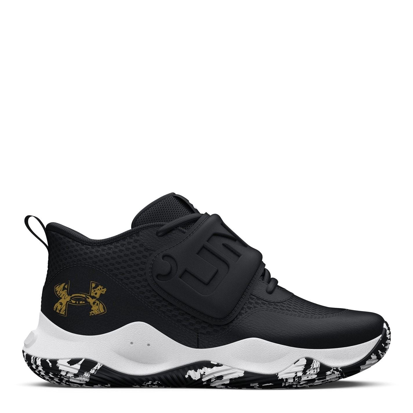 Under Armour UA GS Zone BB 2 Graphic Print Basketball Sneakers