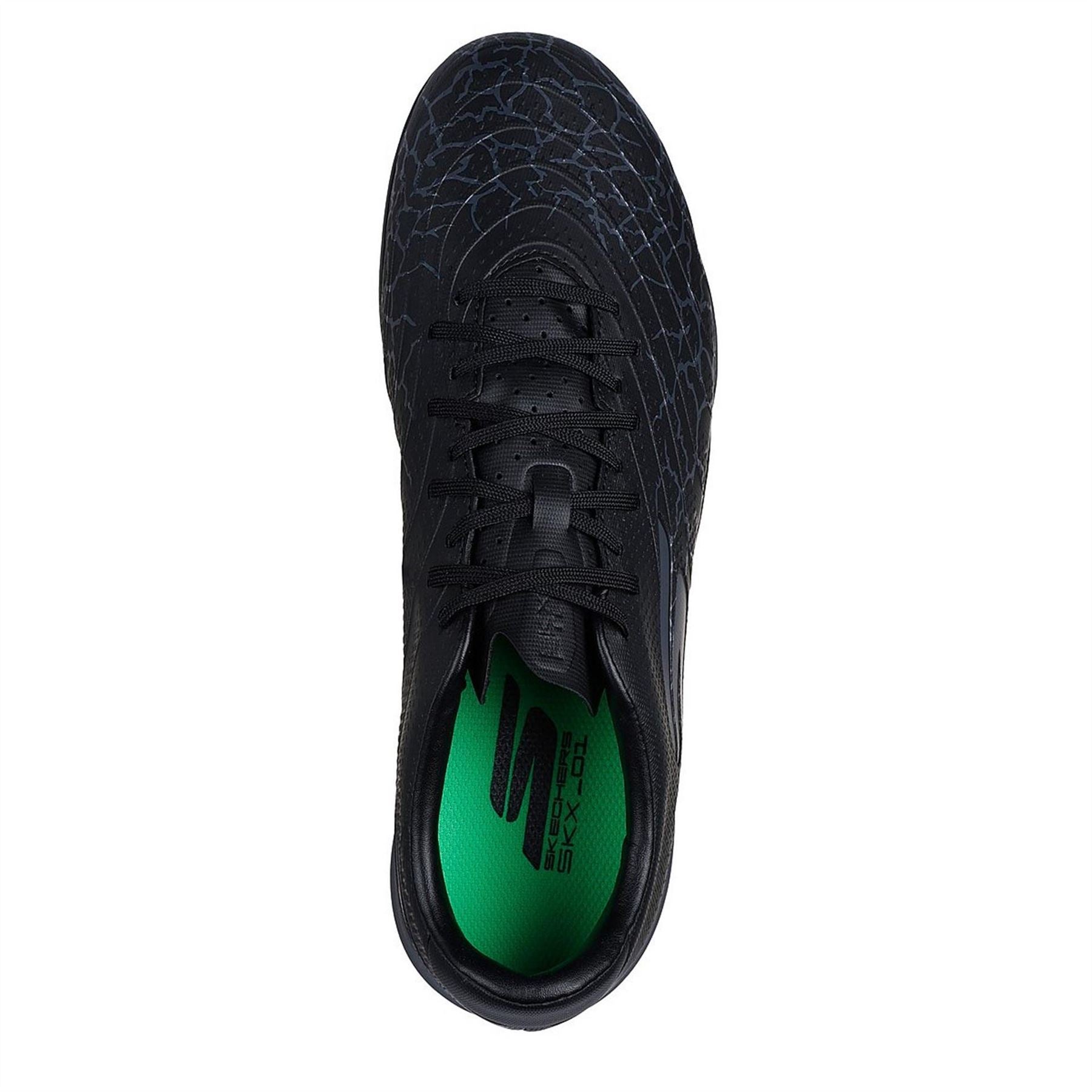 Skechers 01 Gold Astro Turf Football Boots Juniors