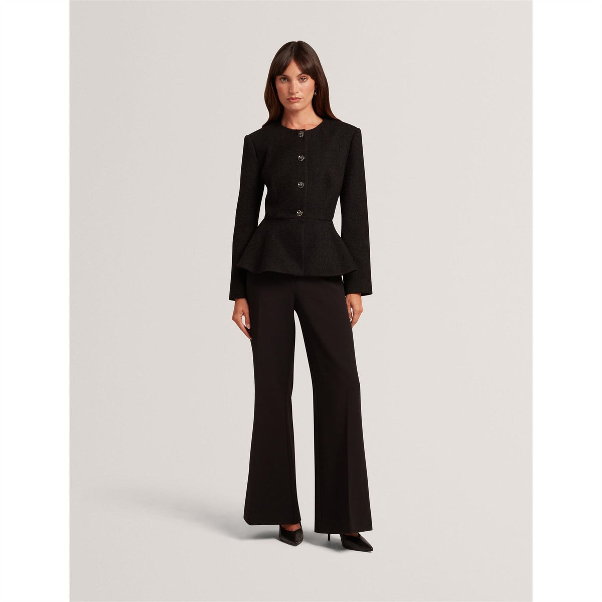 Ted Baker Peplum Jacket Ld64