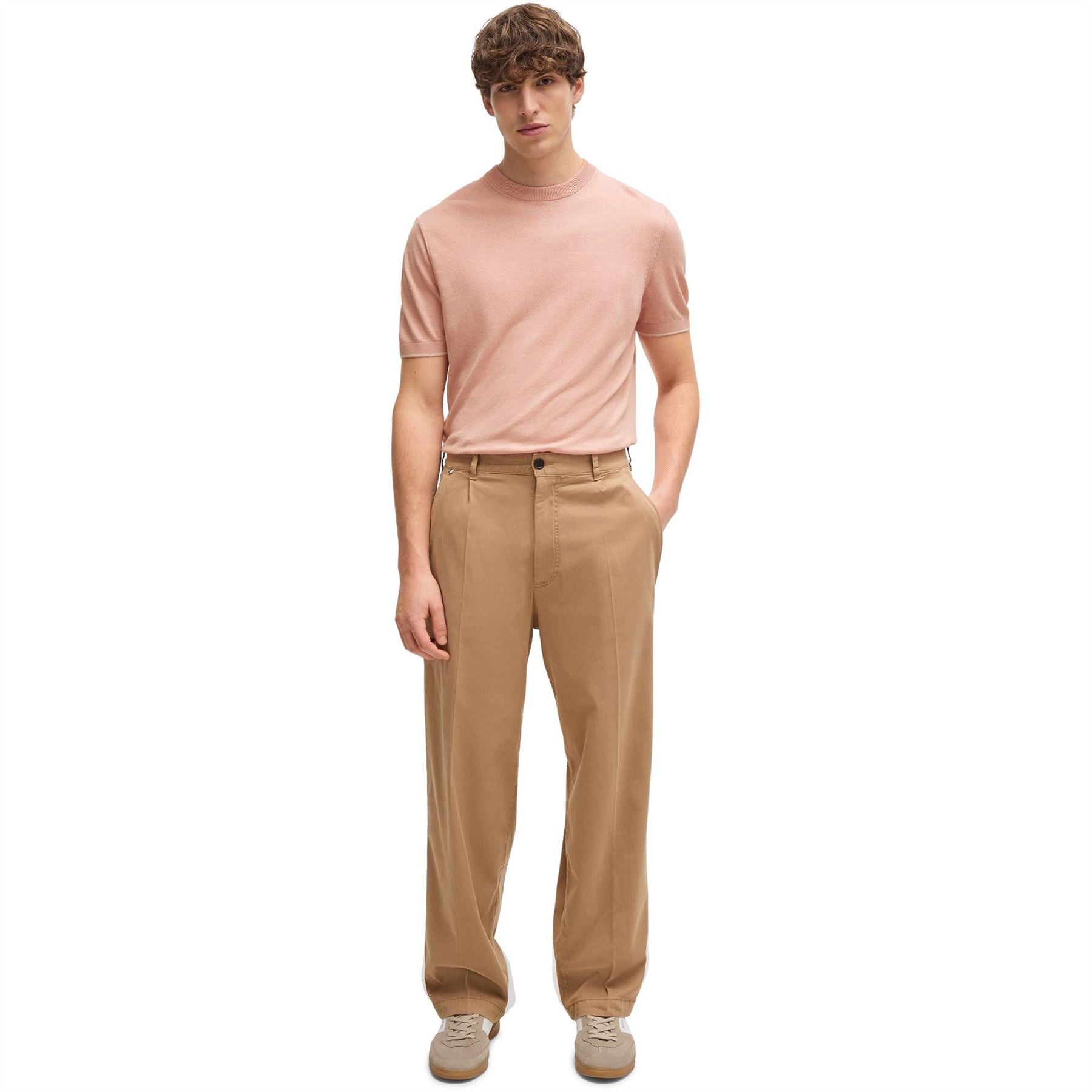Boss Crew Neck Short Sleeve Regular Fit T-Shirt