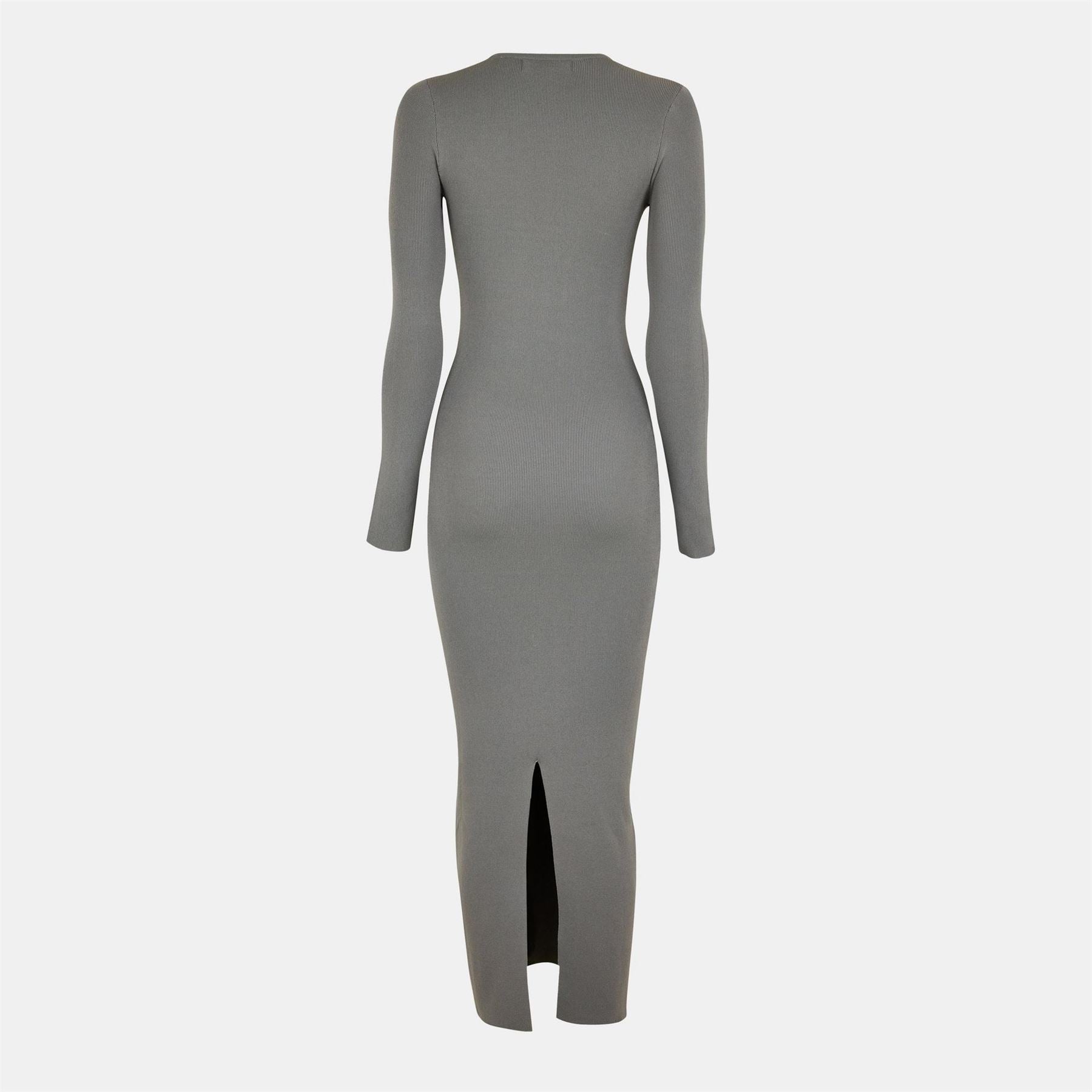 Jack Wills Slash Crew Neck Midi Bodycon Dress