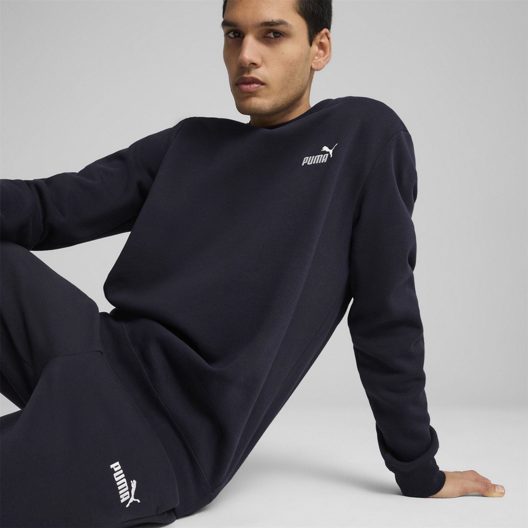 Puma Small Number 1 Logo Crew Sweatshirt