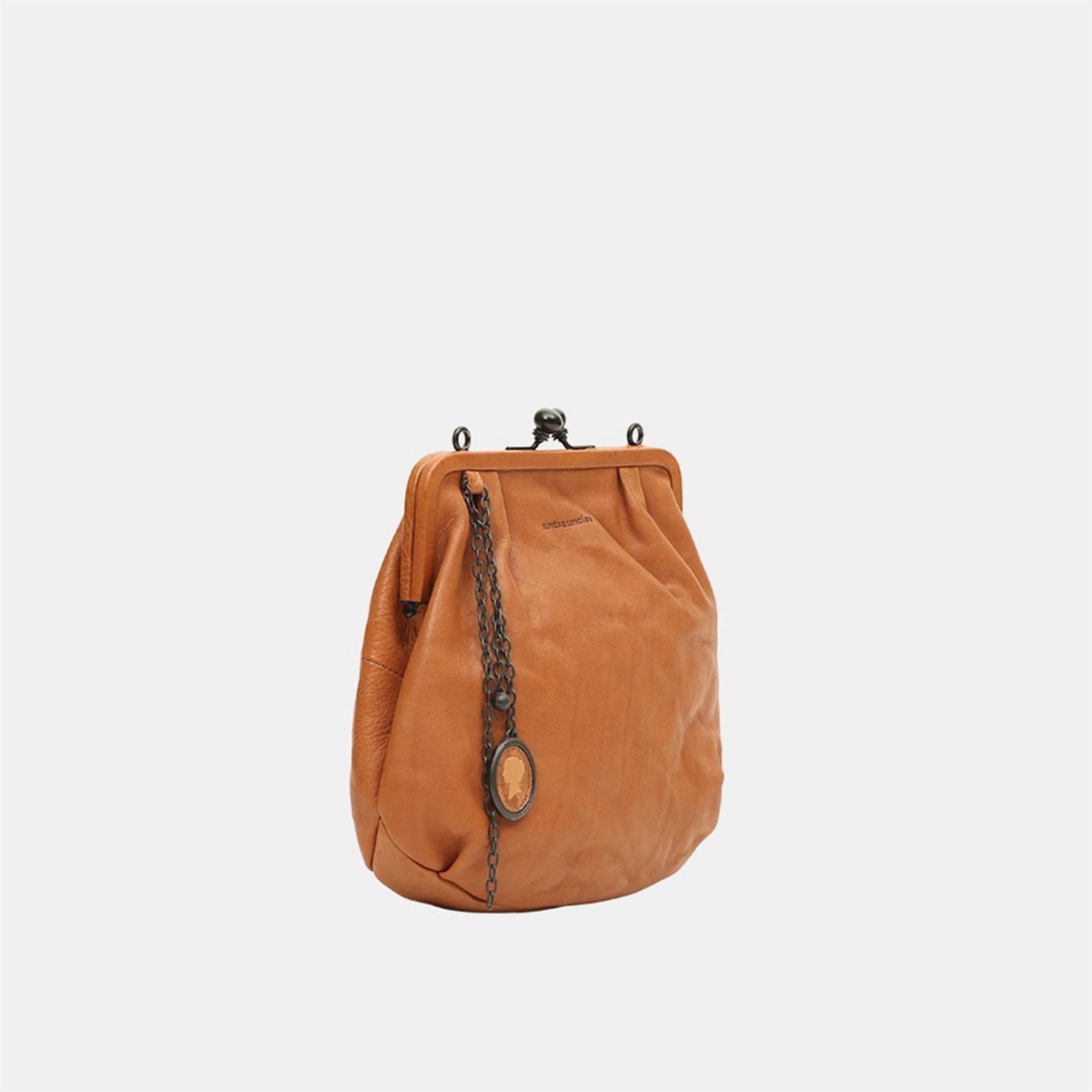 Aunts and Uncles Round Shape Cross Body Bag with Chain Charm