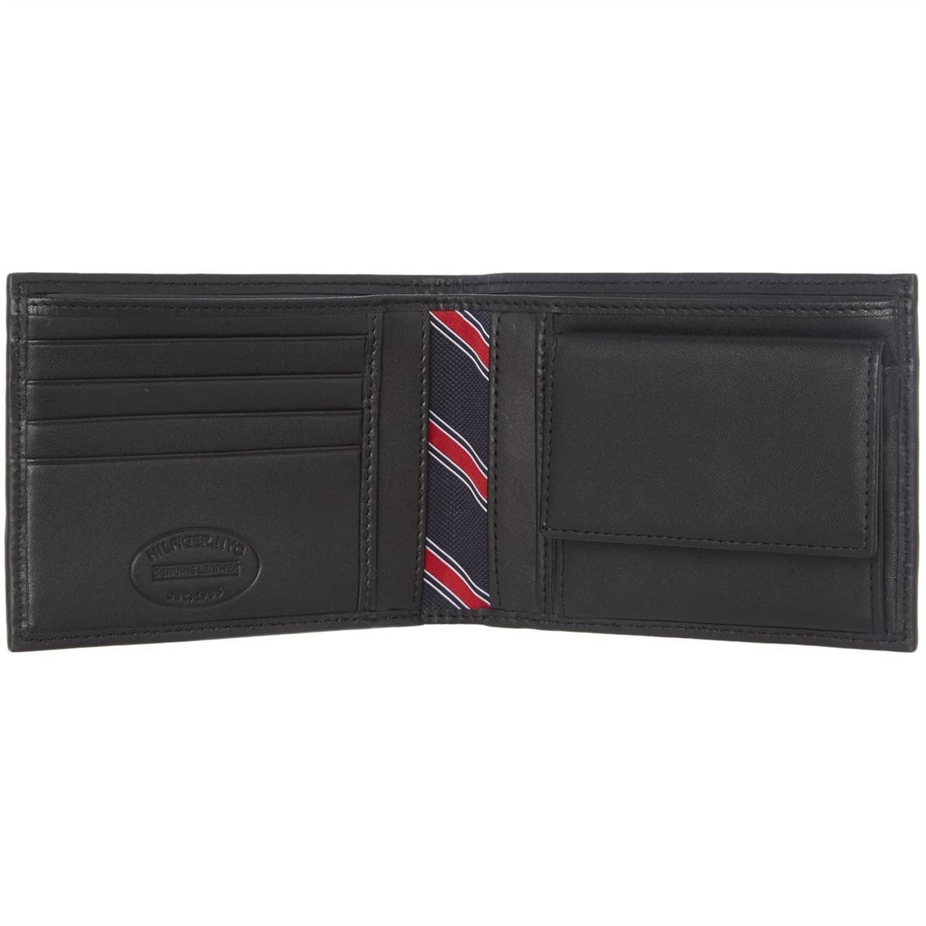 Tommy Hilfiger Bifold Coin Pocket Leather Wallet