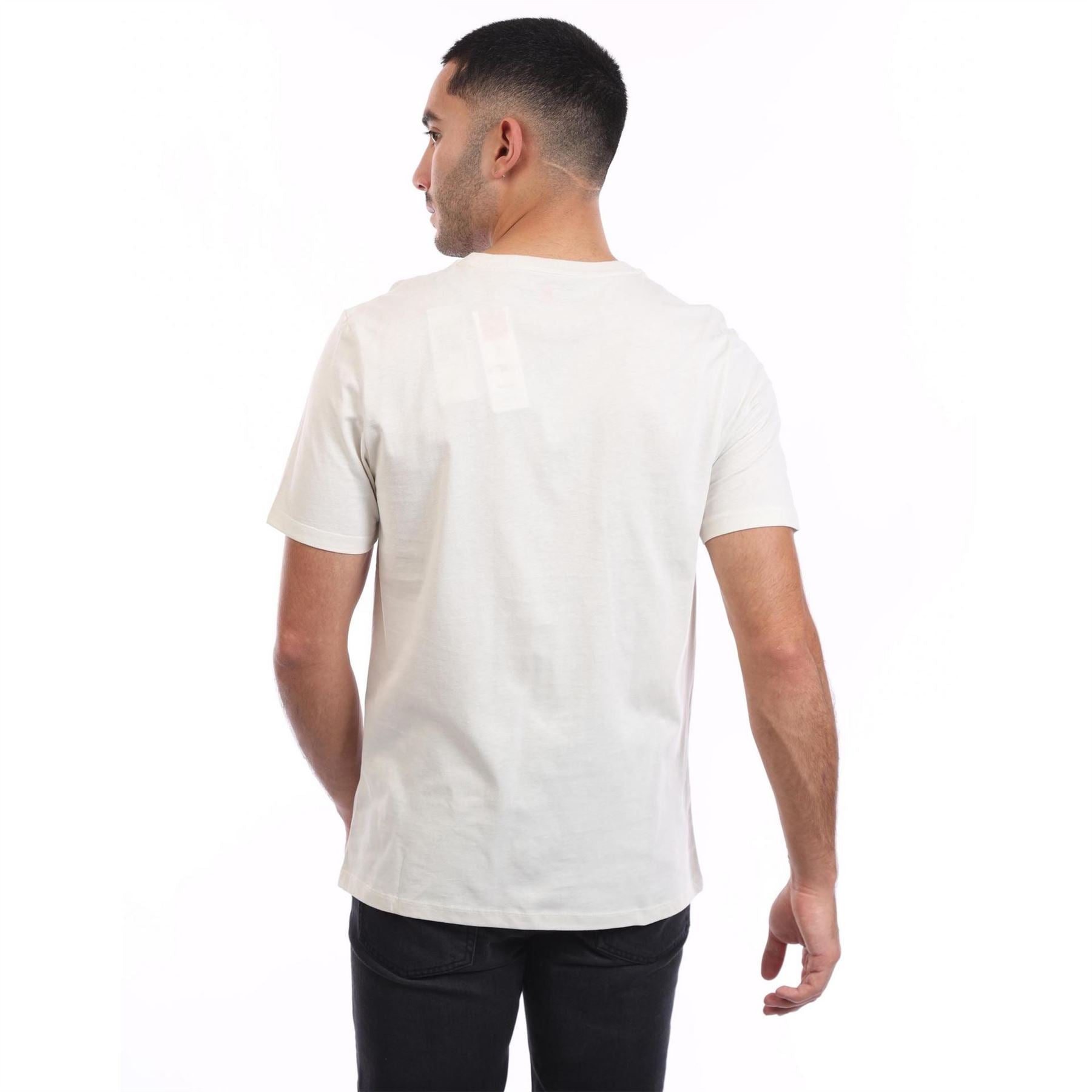 Timberland Small Linear Logo Print T Shirt